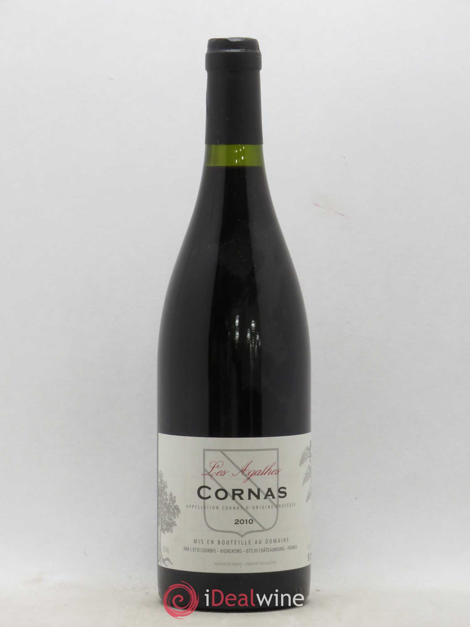 Cornas Les Agathes (sans prix de réserve) 2010 - Posten von 1 Flasche - 0
