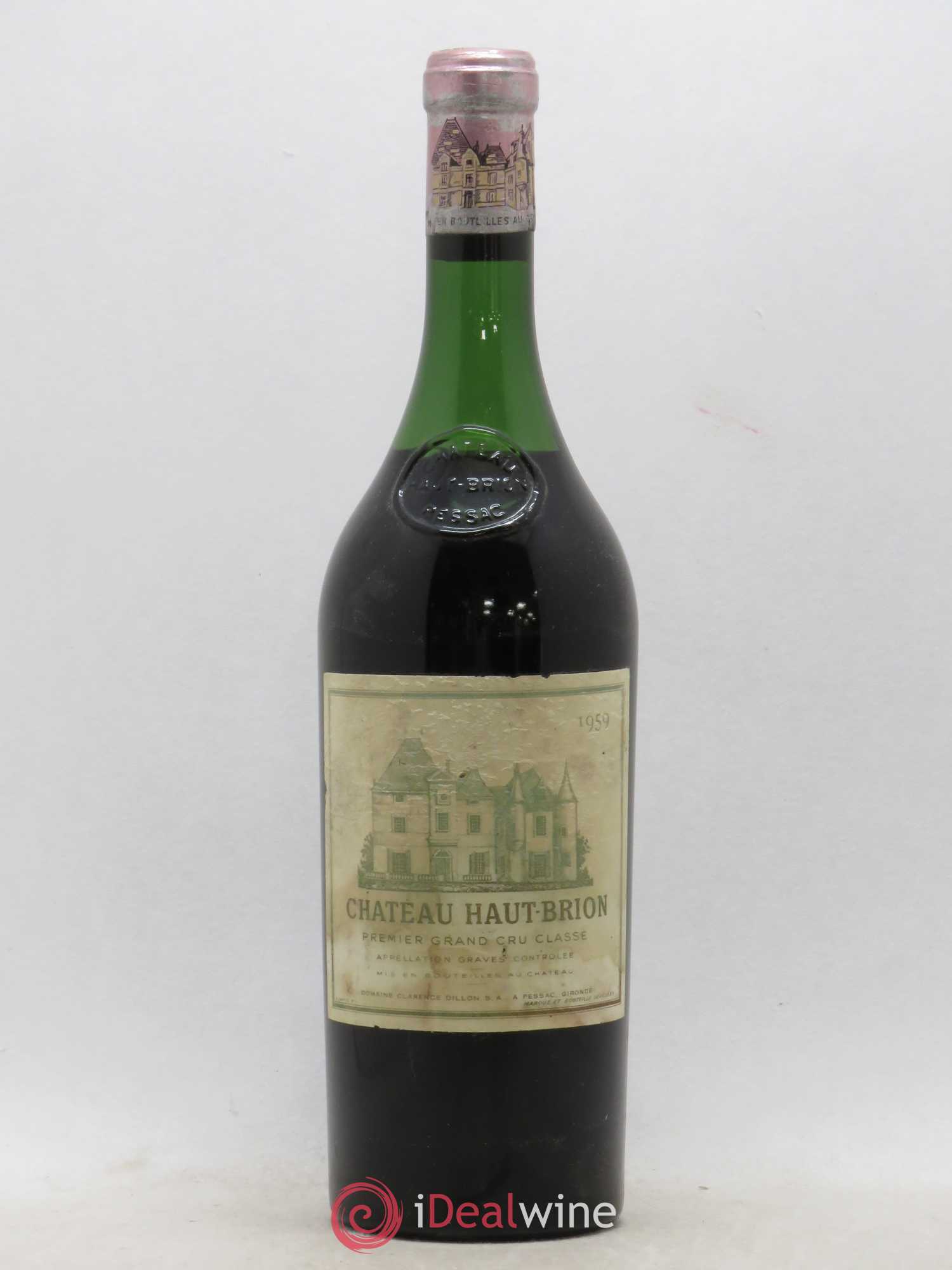Château Haut Brion 1er Grand Cru Classé 1959 - Lot de 1 bouteille - 0