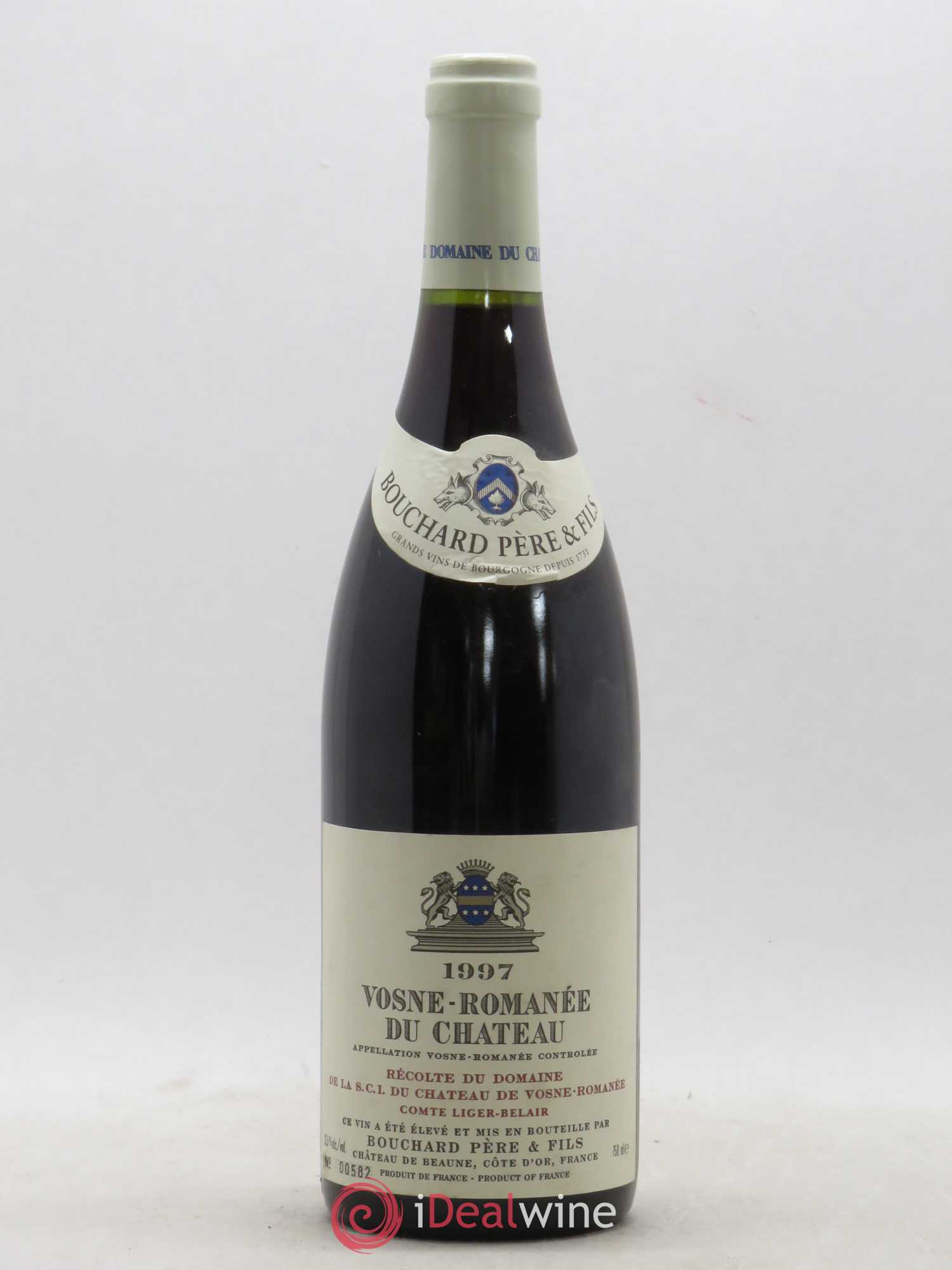 Vosne-Romanée Comte Liger-Belair (Domaine du) du Chateau mis en bouteille par Bouchard Père et fils (sans prix de réserve) 1997 - Posten von 1 Flasche - 0