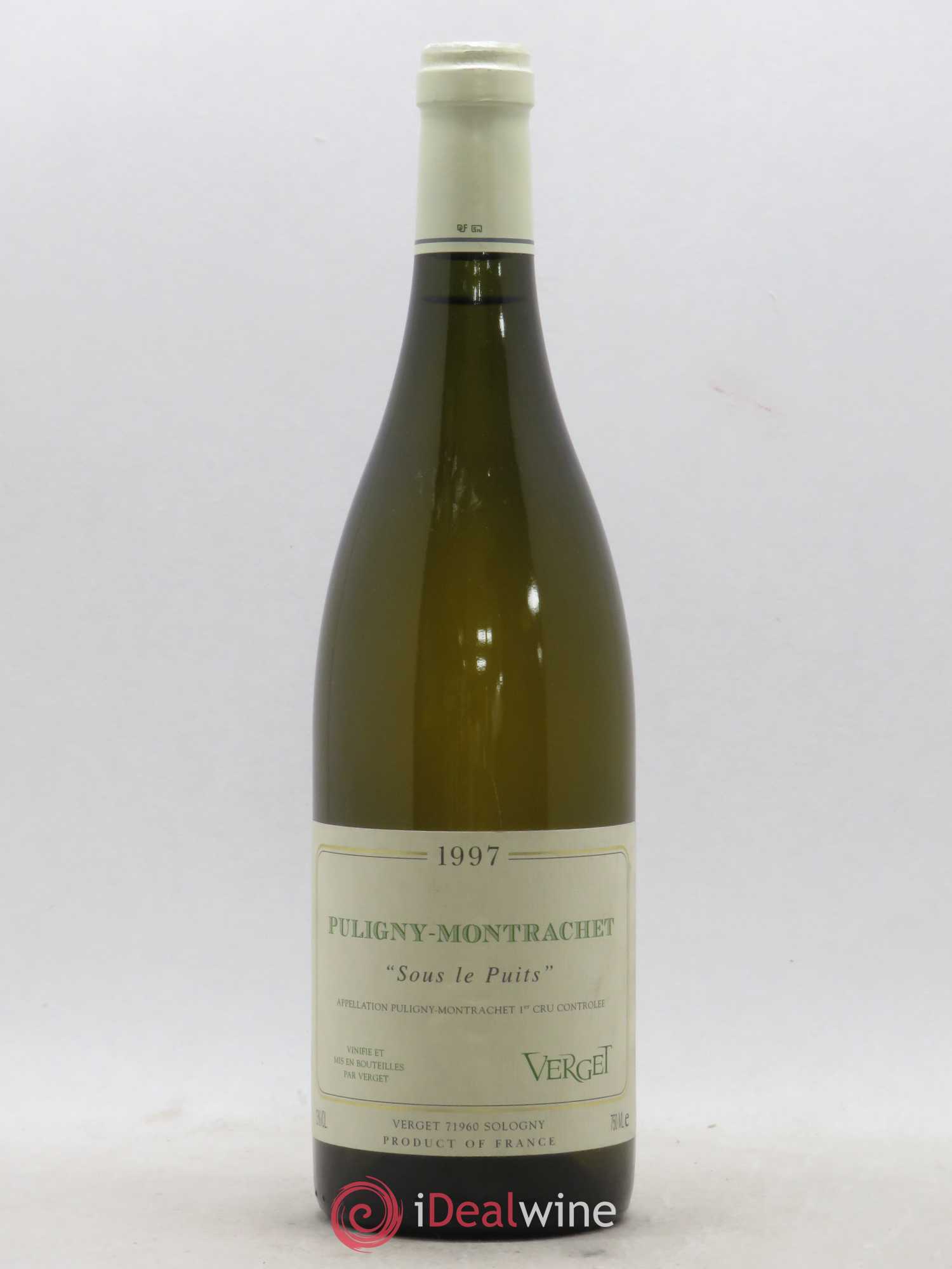 Puligny-Montrachet 1er Cru Sous le Puits Verget (sans prix de réserve) 1997 - Lot de 1 bouteille - 0