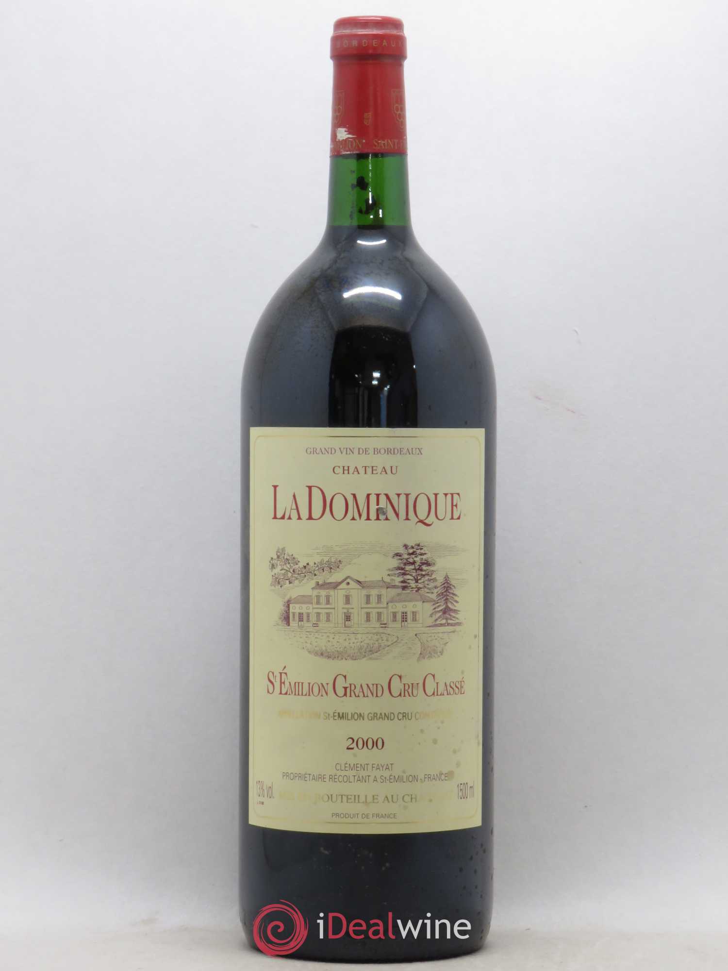 Château la Dominique Grand Cru Classé (sans prix de réserve) 2000 - Lot de 1 magnum - 0