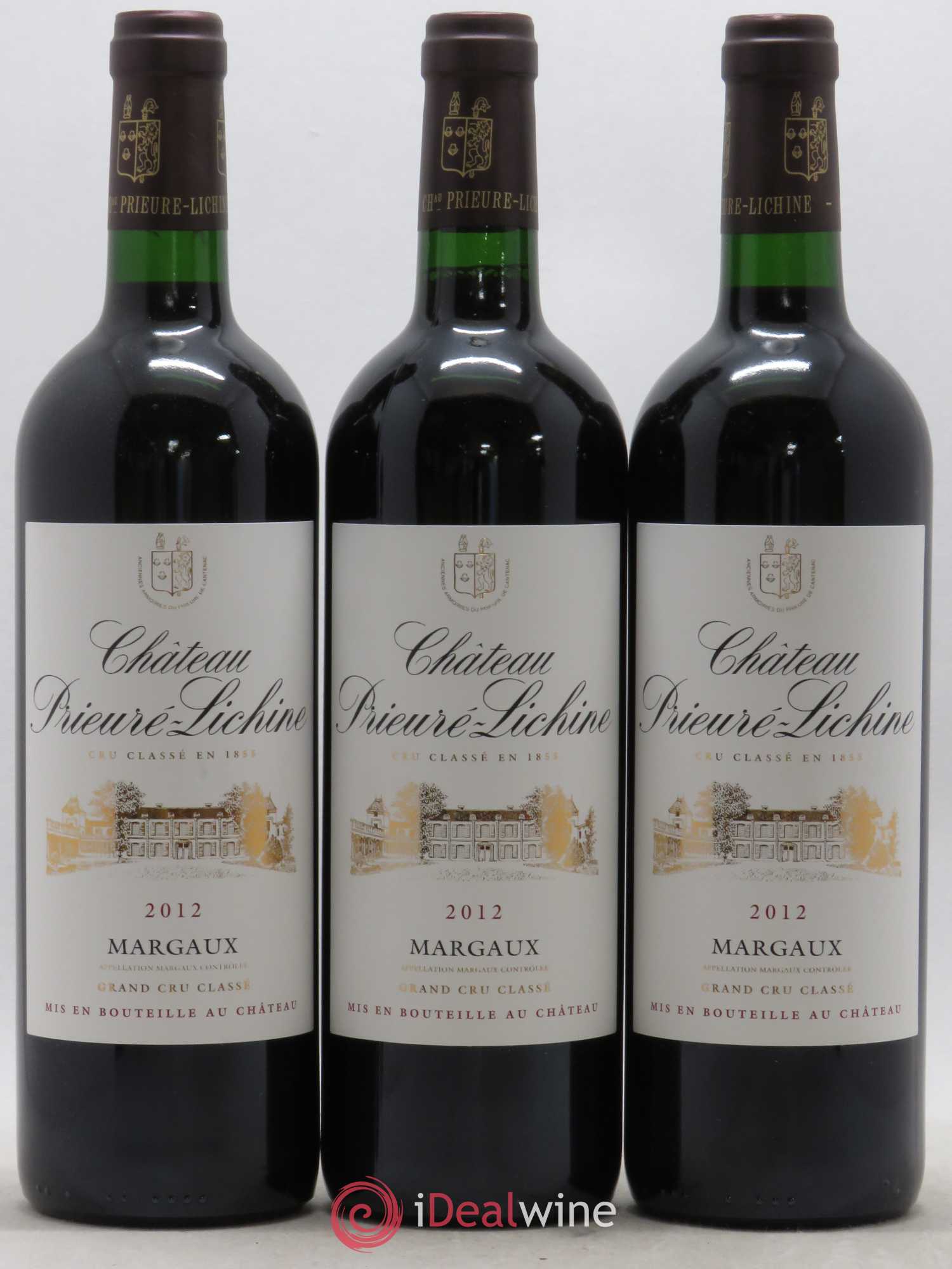 Château Prieuré Lichine 4ème Grand Cru Classé  (senza prezzo di riserva) 2012 - Lotto di 6 bottiglie - 1