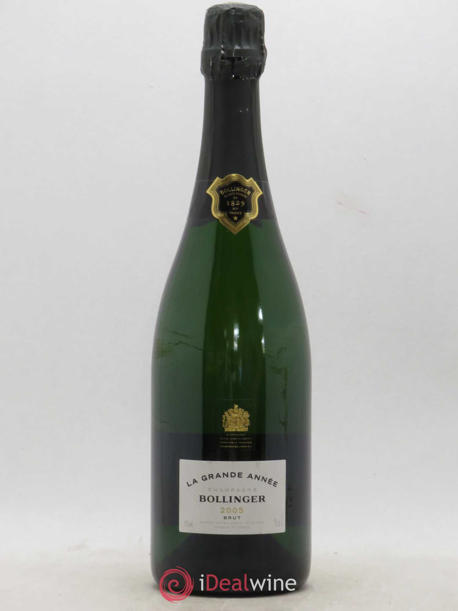 La Grande Année Brut Bollinger (sans prix de réserve) 2005 - Lot de 1 bouteille - 0