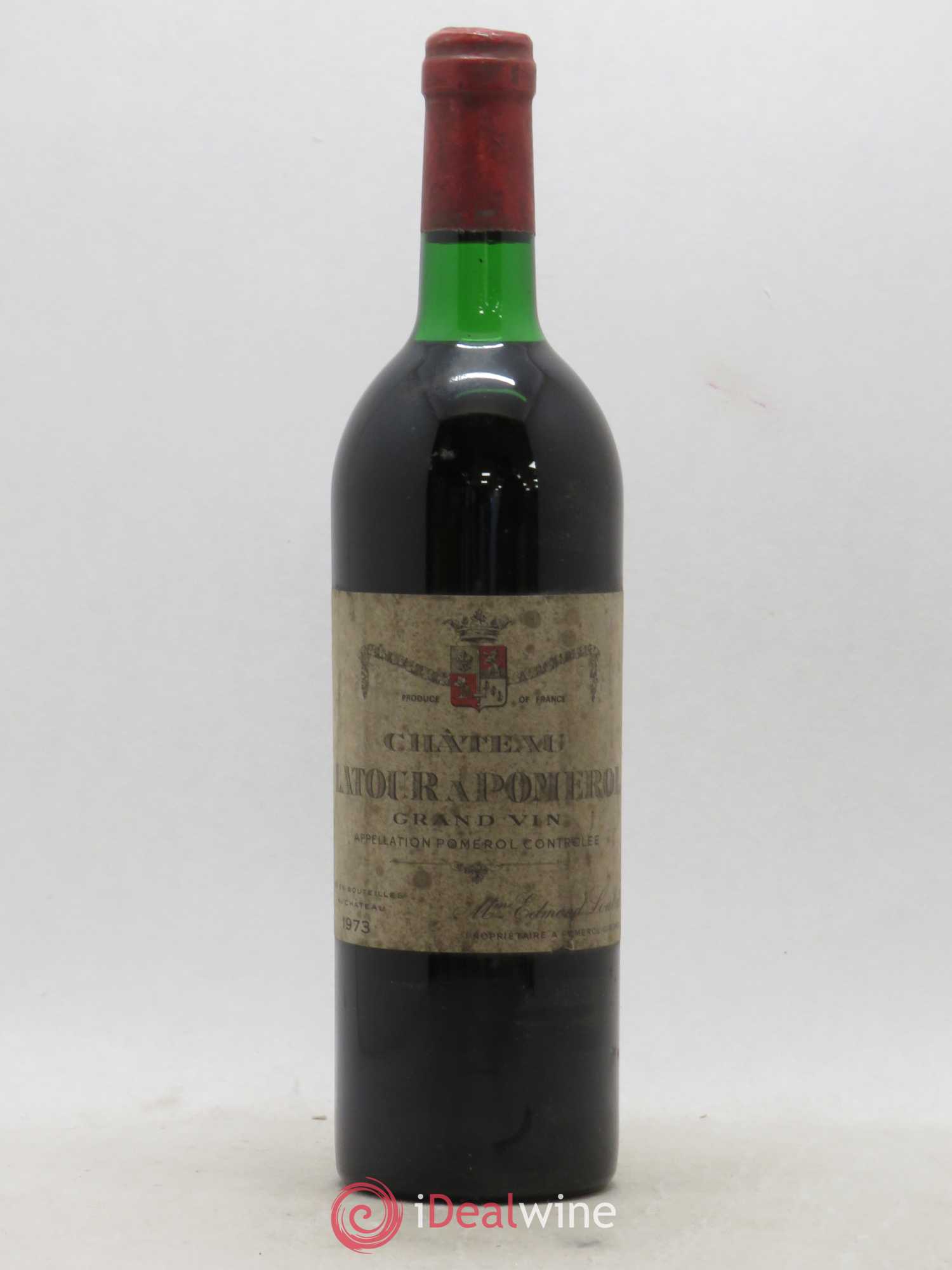 Château Latour à Pomerol (sans prix de réserve) 1973 - Lot de 1 bouteille - 0