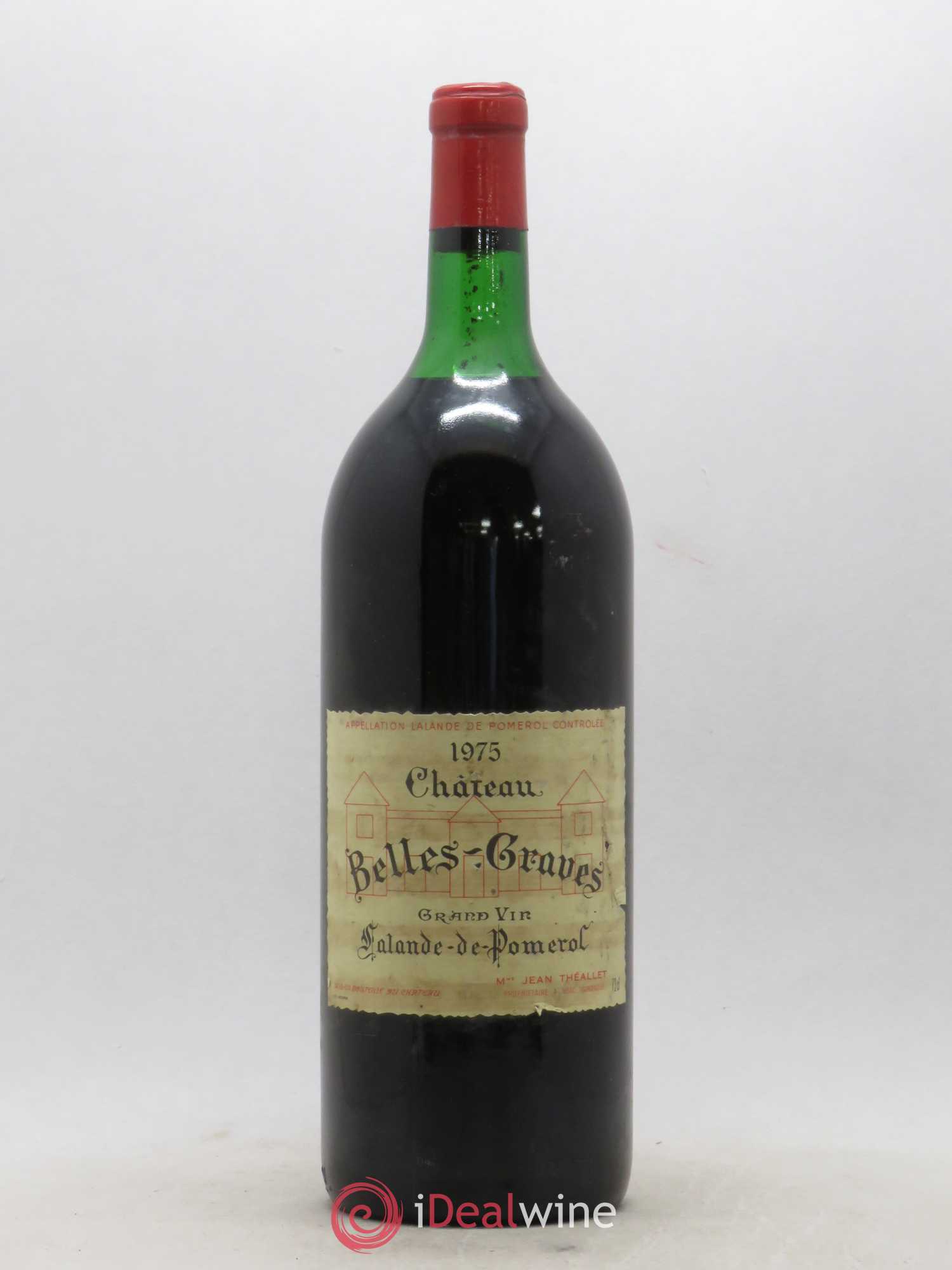 Lalande-de-Pomerol Chateau Belles Graves (sans prix de réserve) (sans prix de réserve) 1975 - Posten von 1 Magnum - 0