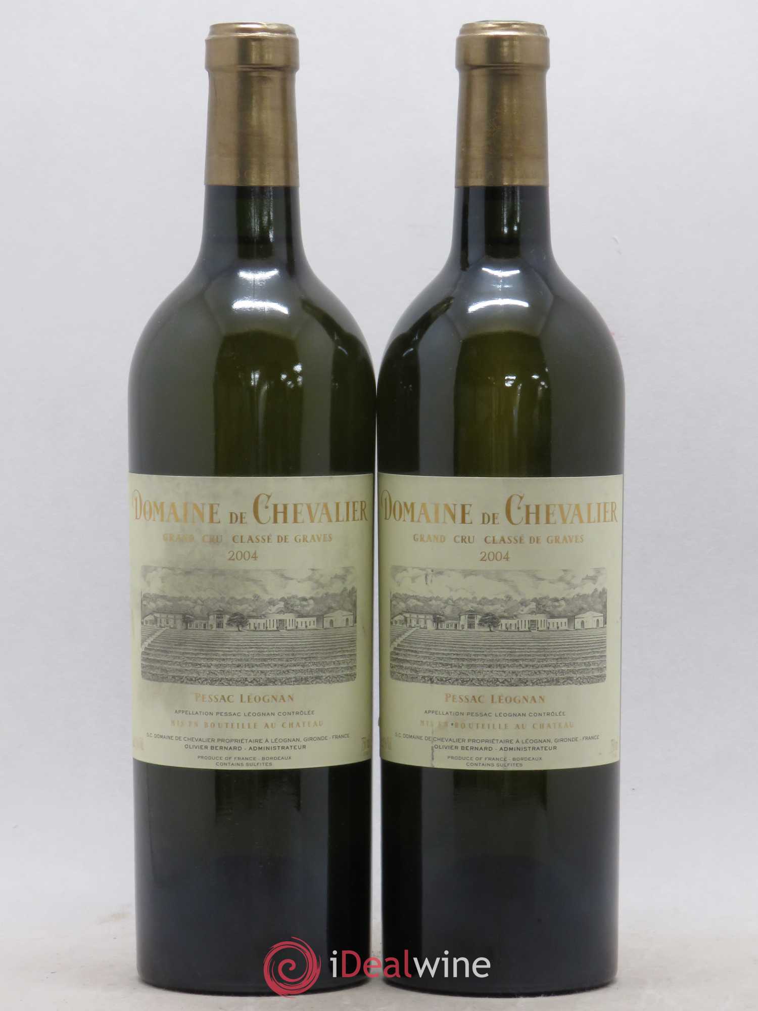 Domaine de Chevalier Cru Classé de Graves (sans prix de réserve) 2004 - Lot de 2 bouteilles - 0