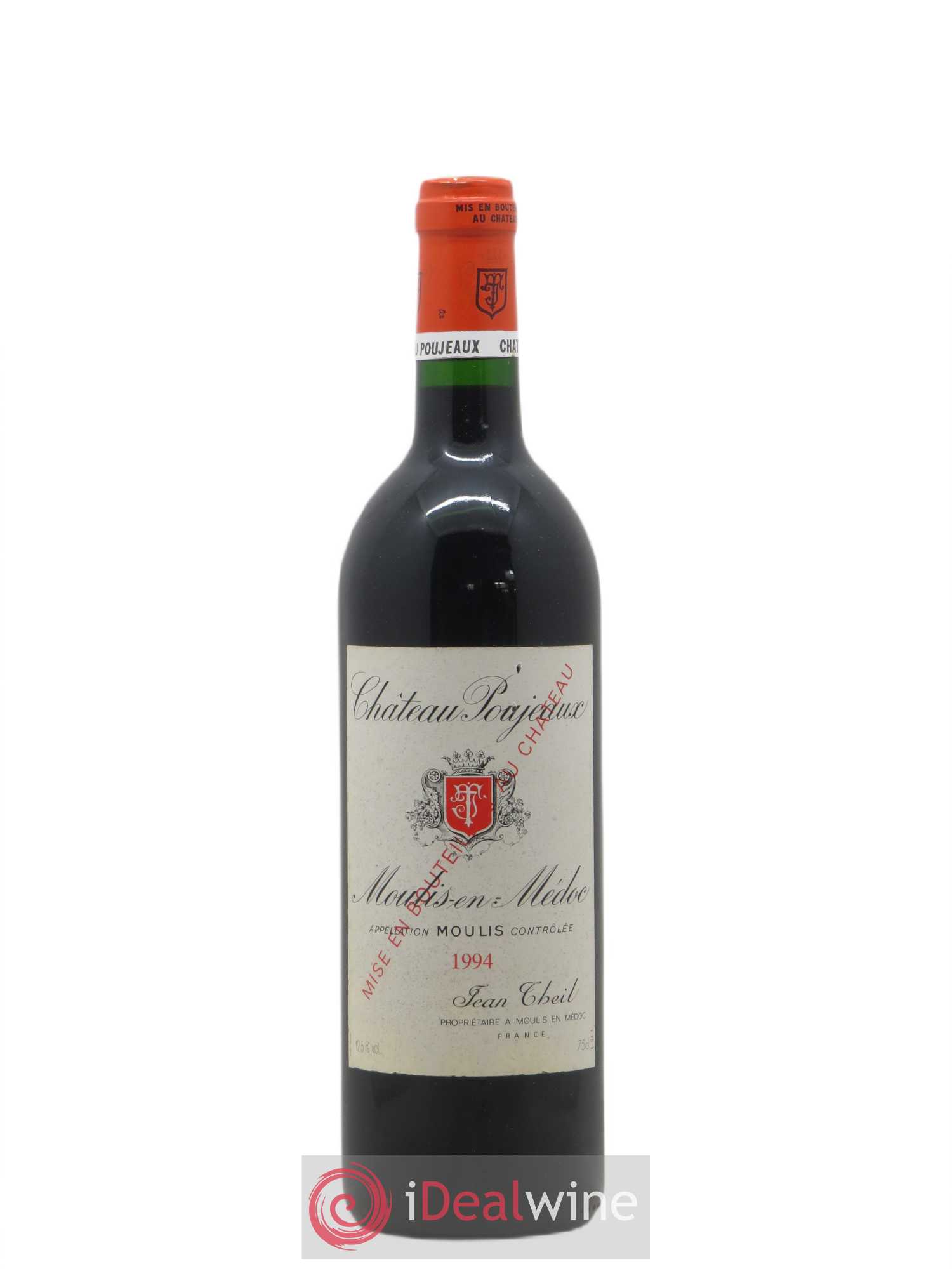 Château Poujeaux (sans prix de réserve) 1994 - Lot de 1 bouteille - 0