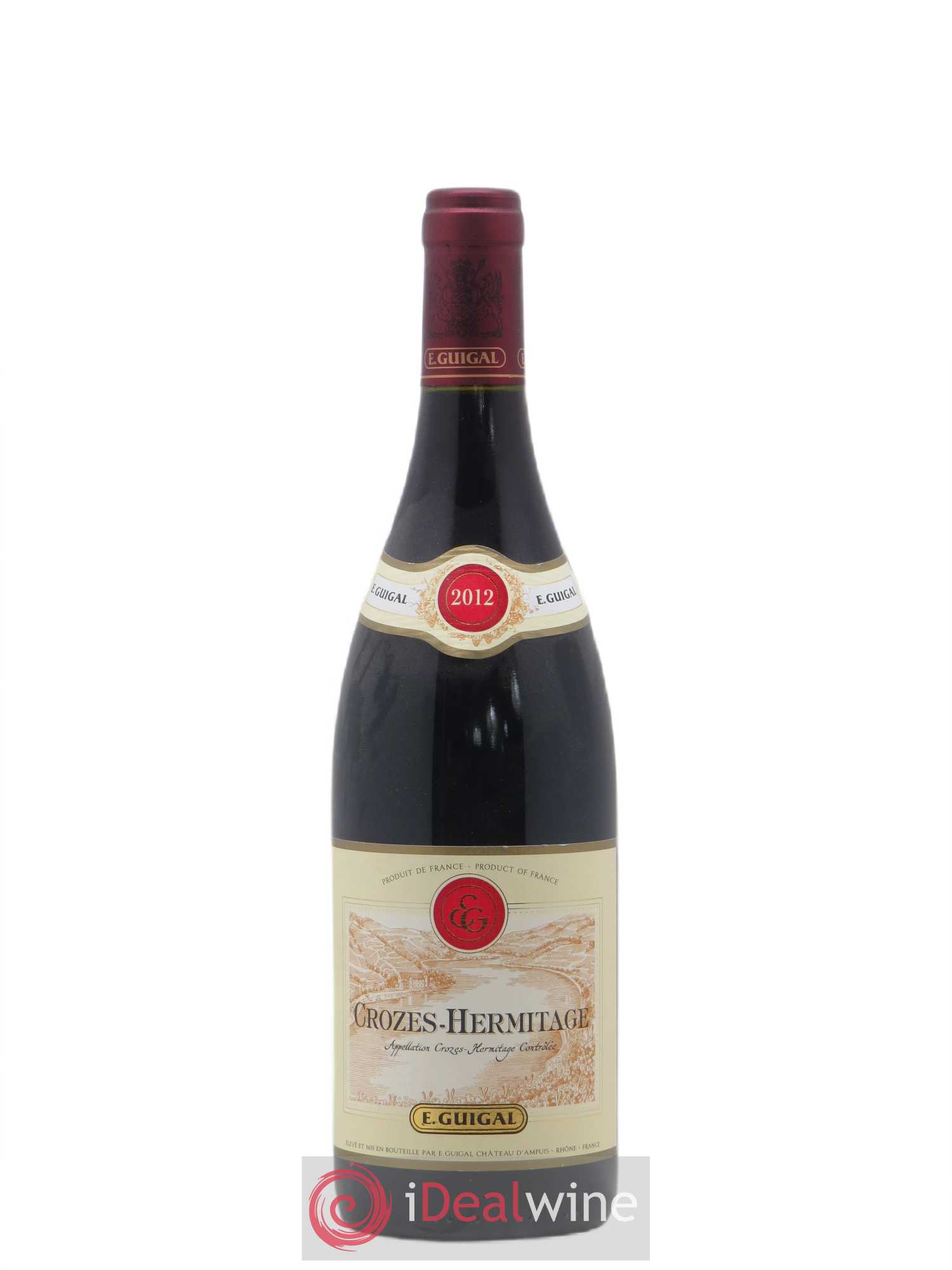 Crozes-Hermitage Guigal (sans prix de réserve) (sans prix de réserve) 2012 - Lot de 1 bouteille - 0
