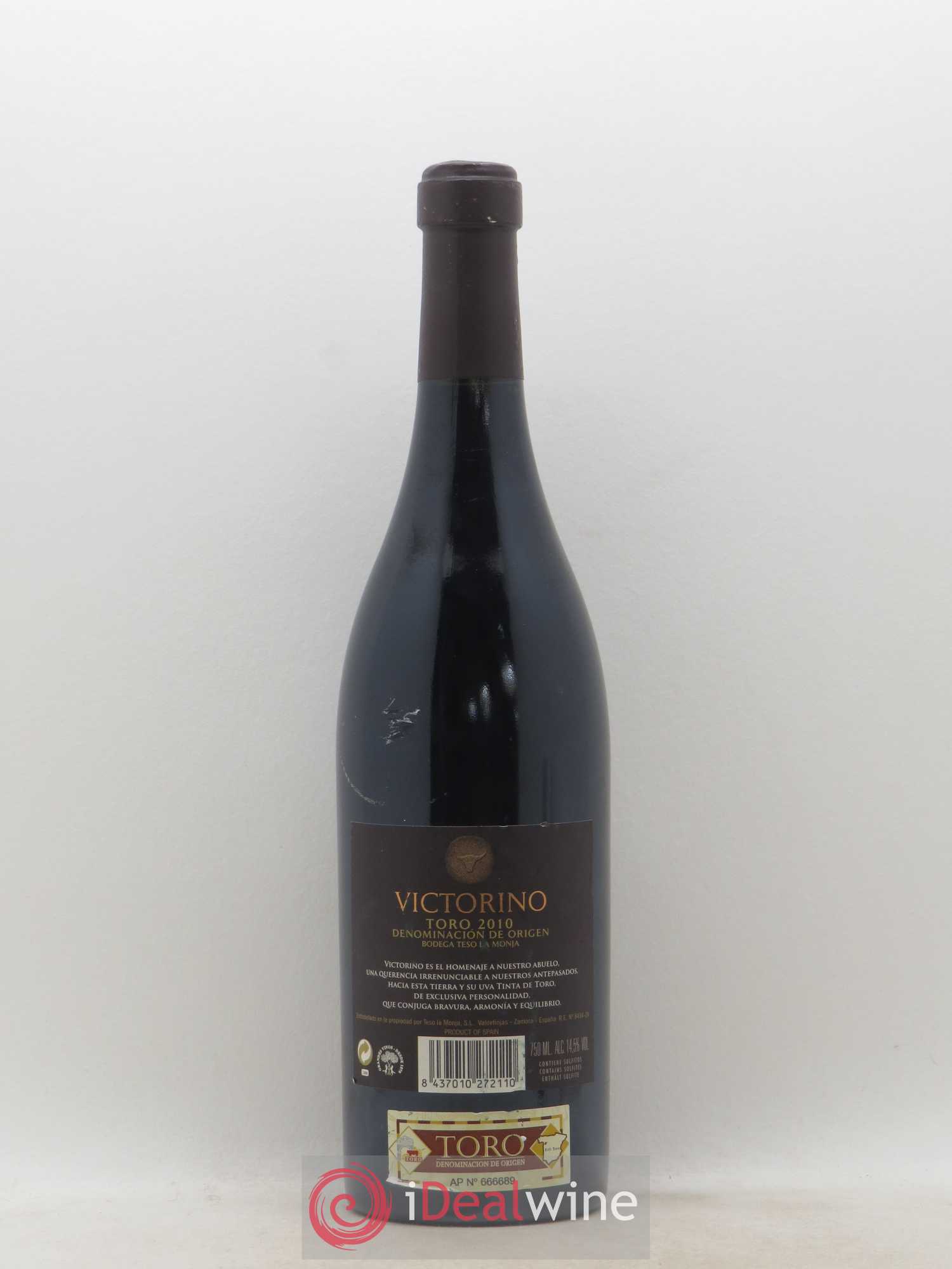 Toro Victorino (sans prix de réserve) 2010 - Posten von 1 Flasche - 1