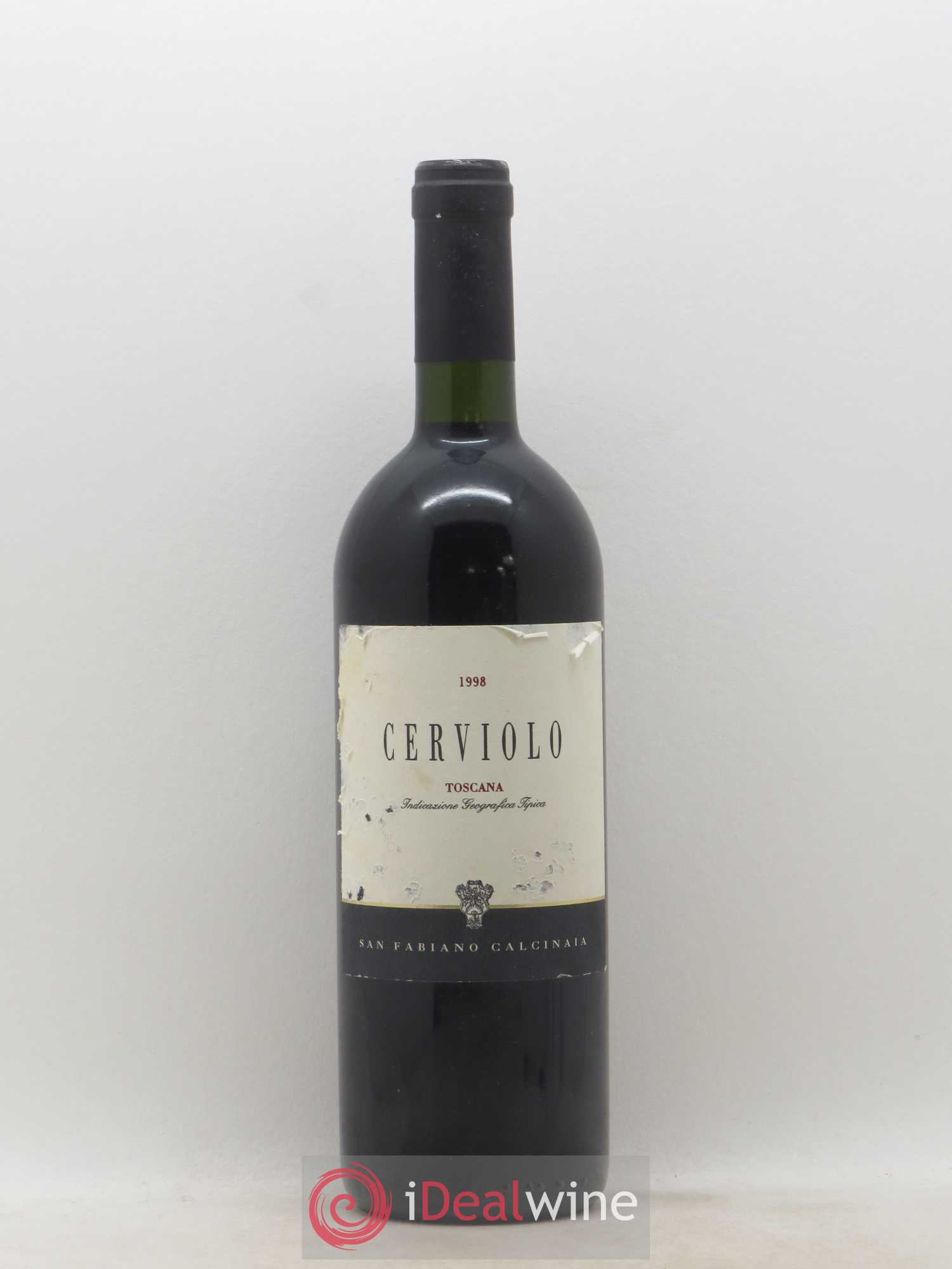 Toscana IGT Cerviolo San Fabiano Calcinanaia (sans prix de réserve) 1998 - Posten von 1 Flasche - 0