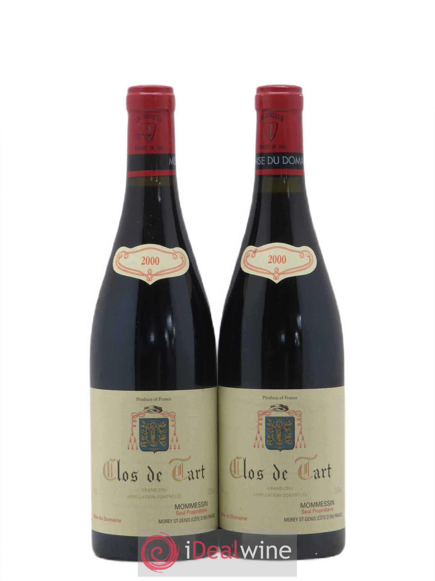 Clos de Tart Grand Cru Clos de Tart 2000 - Lot de 2 bouteilles - 0