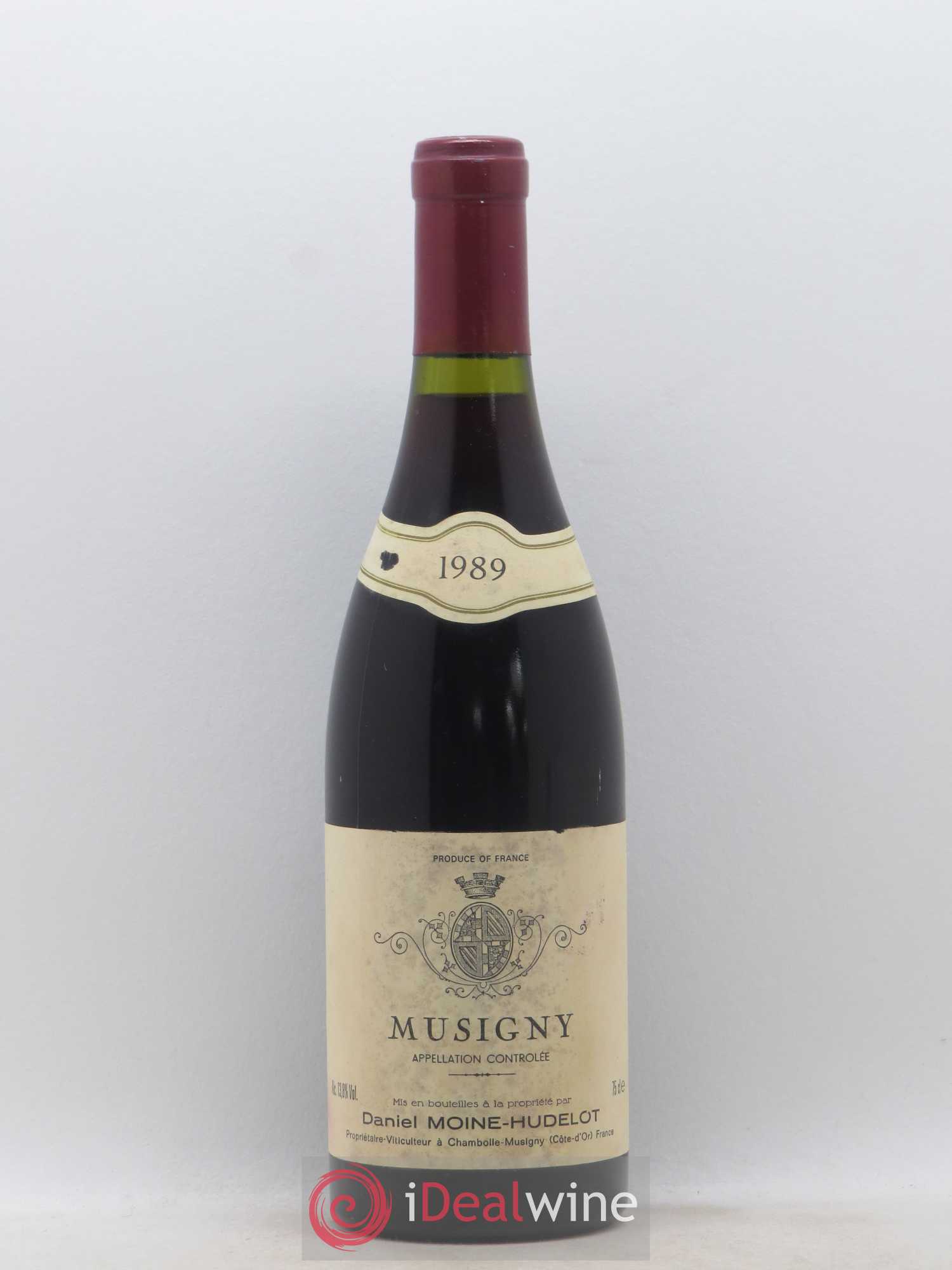 Musigny Grand Cru Moine-Hudelot (Domaine) (sans prix de réserve) 1989 - Lot de 1 bouteille - 0