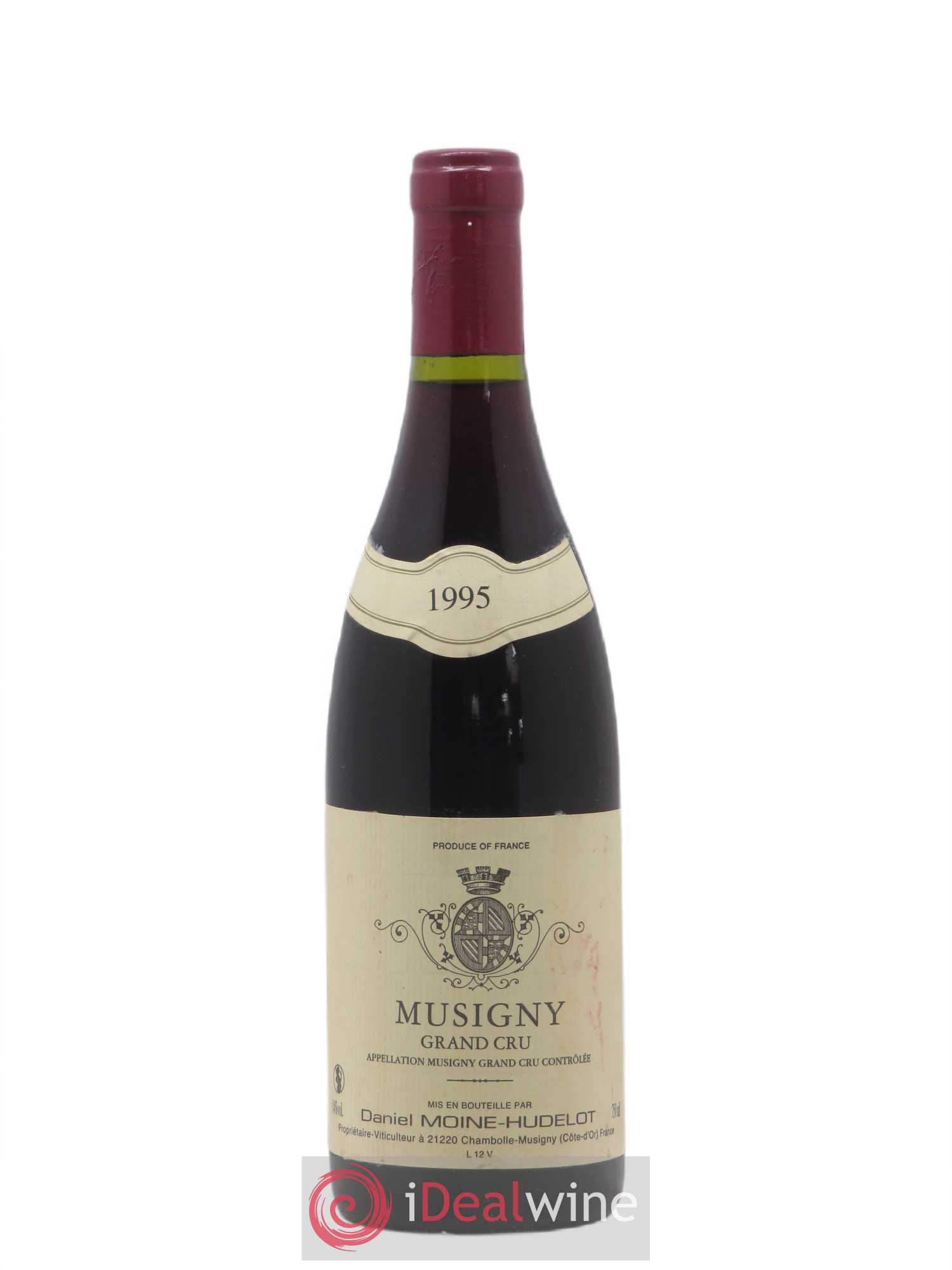 Musigny Grand Cru Moine-Hudelot (Domaine) (senza prezzo di riserva) 1995 - Lotto di 1 bottiglia - 0