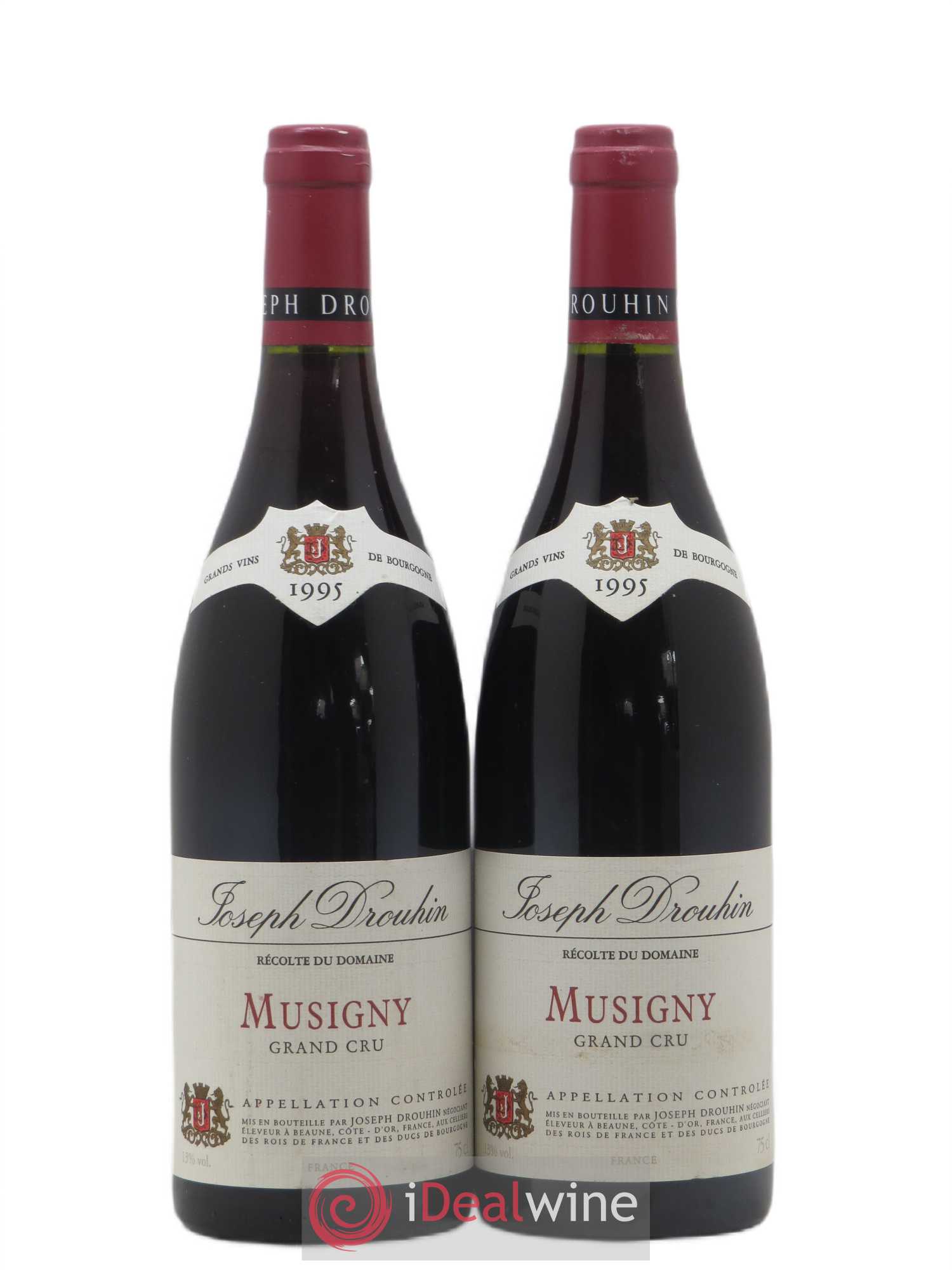 Musigny Grand Cru Joseph Drouhin 1995 - Lot de 2 bouteilles - 0