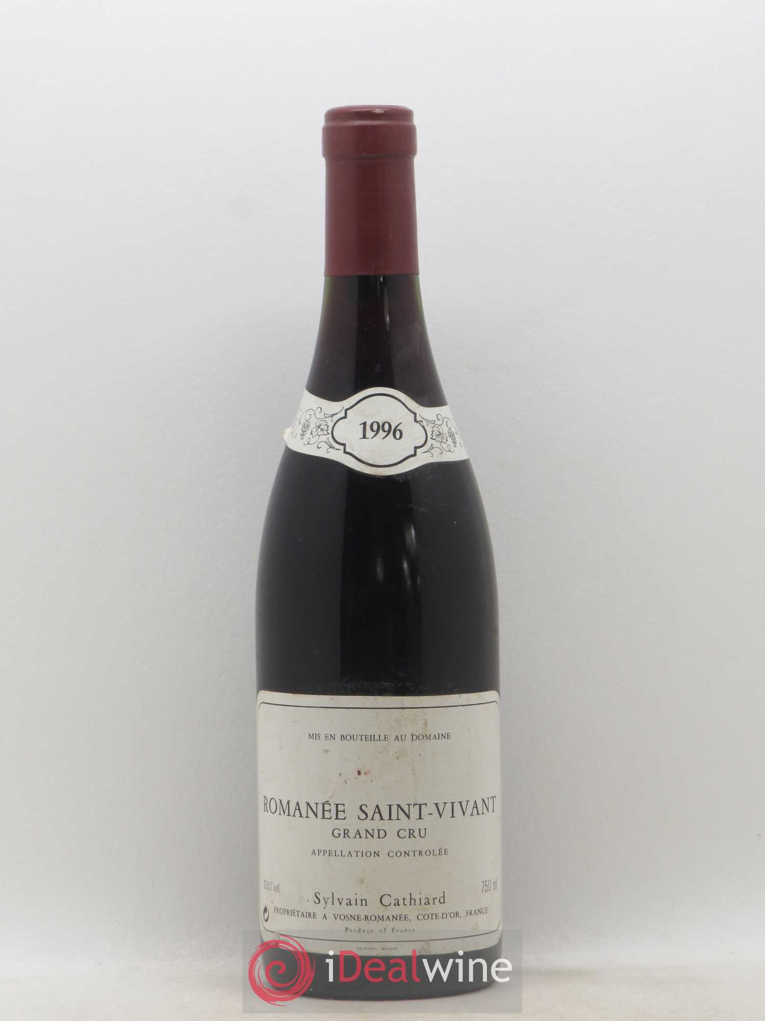 Romanée-Saint-Vivant Grand Cru Sylvain Cathiard & Fils 1996 - Lot de 1 bouteille - 0