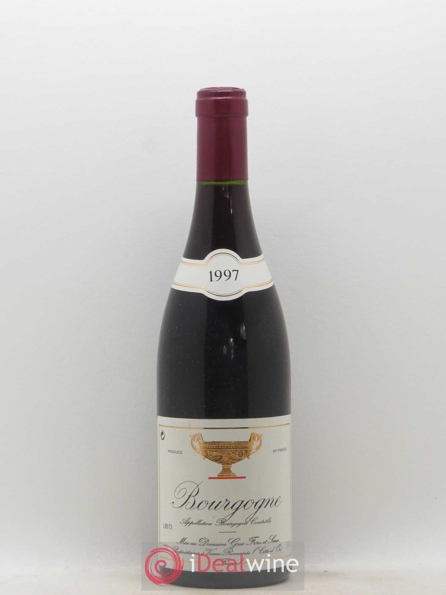 Bourgogne Gros Frère & Soeur (sans prix de réserve) 1997 - Lot de 1 bouteille - 0