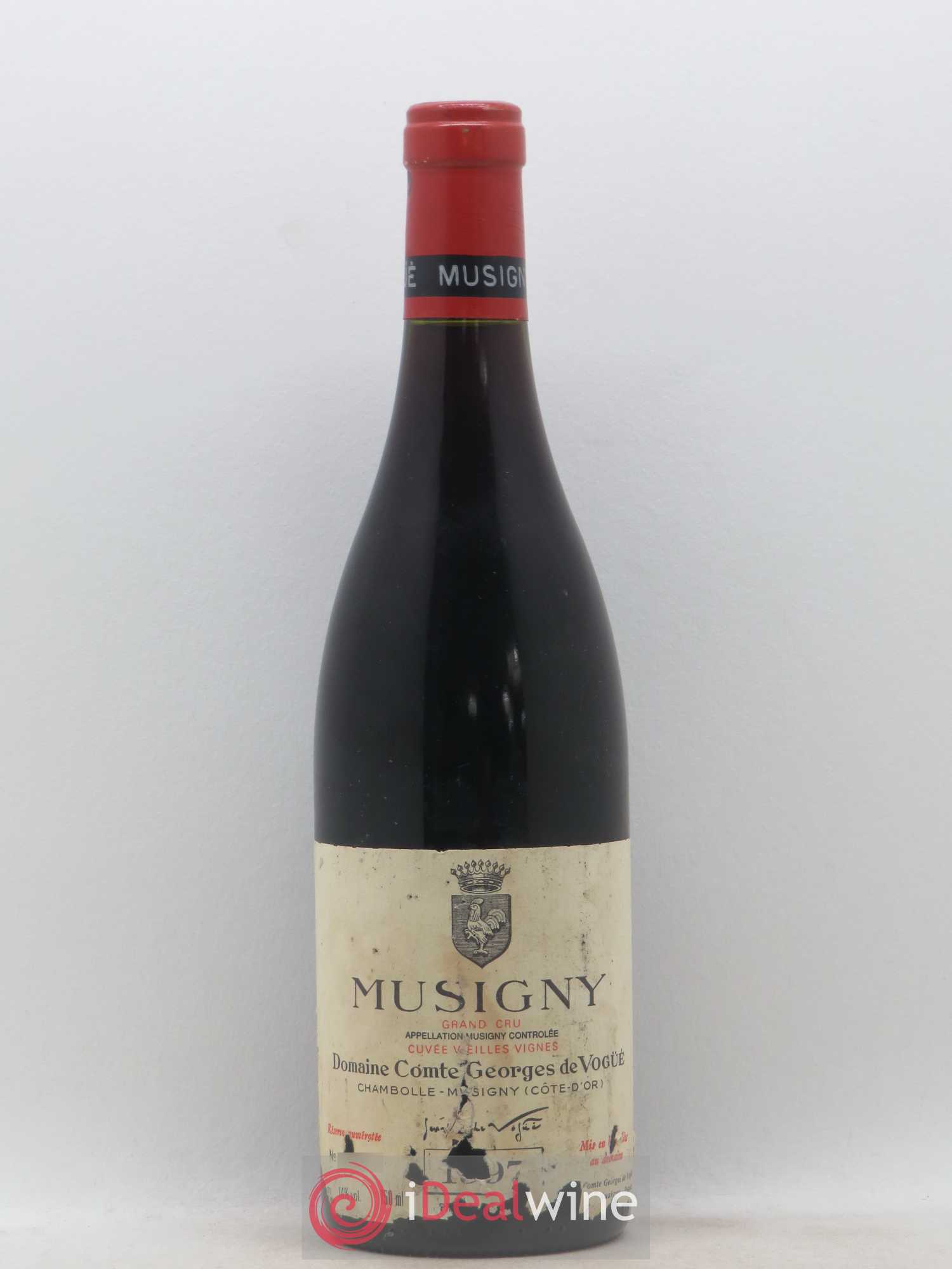 Musigny Grand Cru Cuvée Vieilles Vignes Comte Georges de Vogüé 1997 - Lot de 1 bouteille - 0