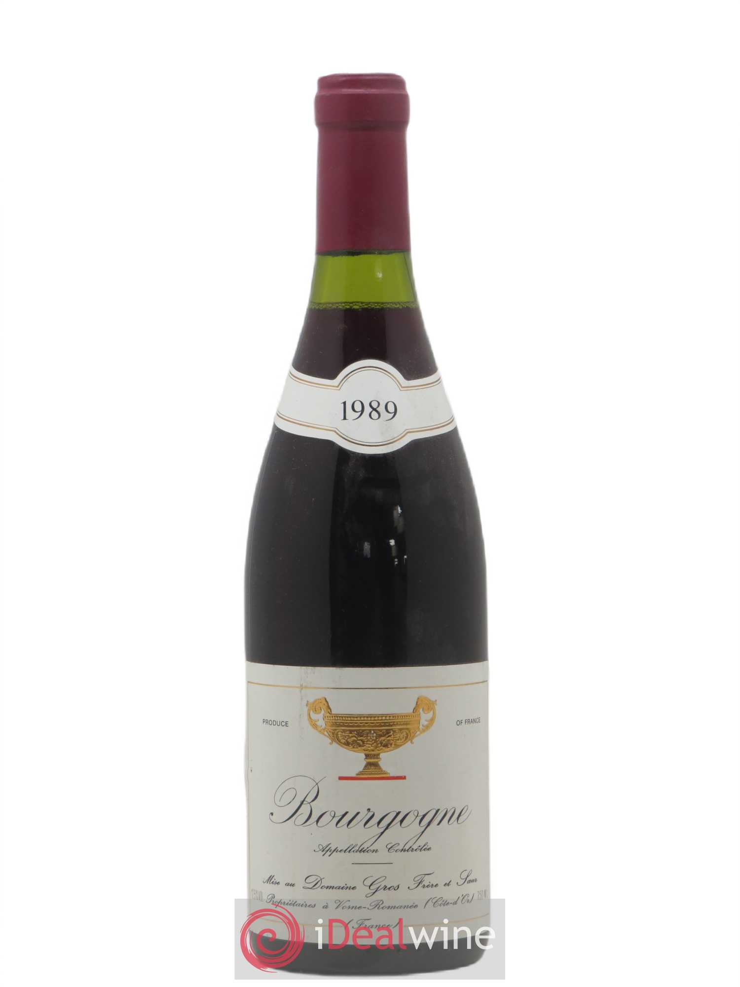 Bourgogne Gros Frère & Soeur (sans prix de réserve) 1989 - Lot de 1 bouteille - 0