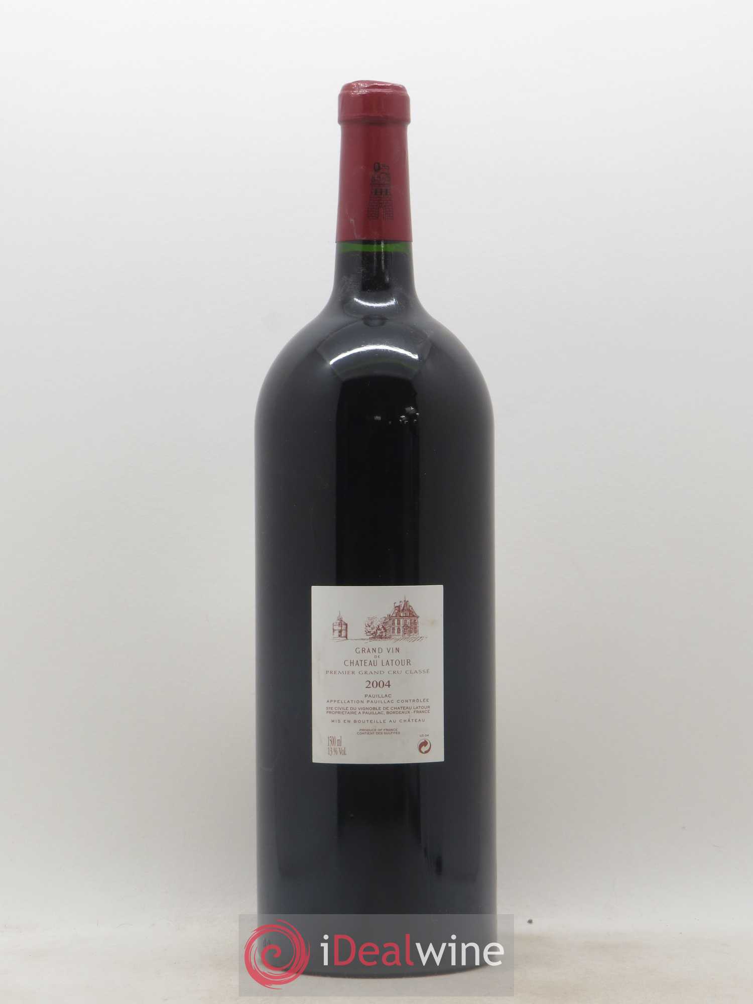 Château Latour 1er Grand Cru Classé 2004 - Lot de 1 bouteille - 1