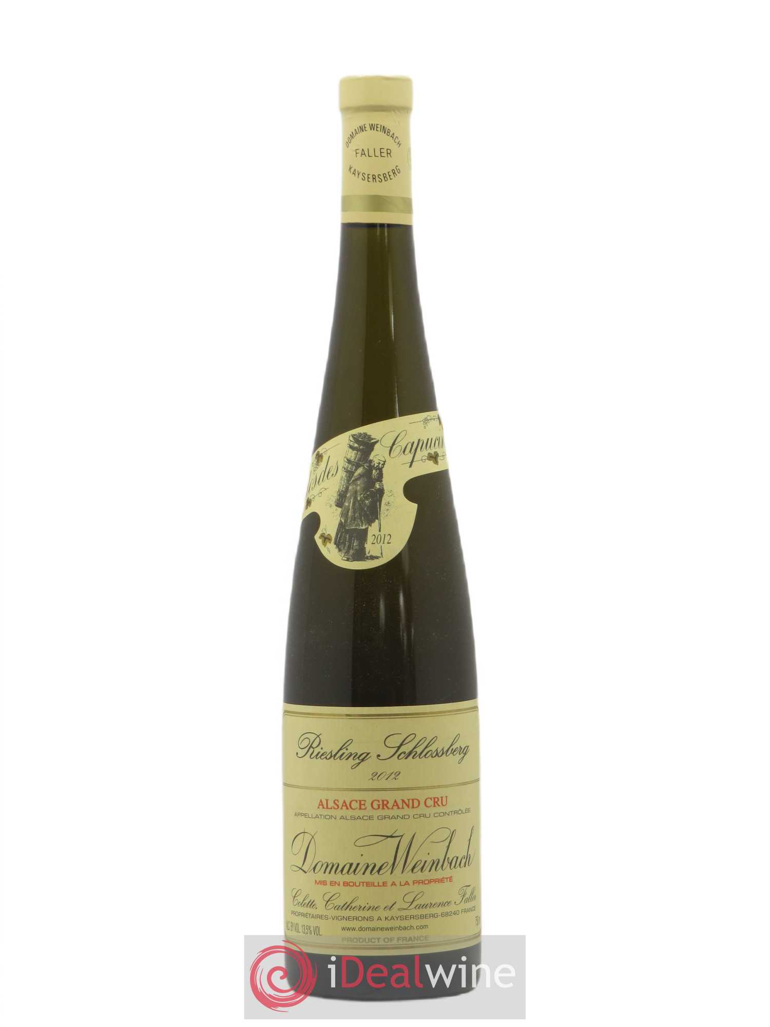 Alsace Grand Cru Schlossberg Riesling Weinbach (Domaine) (sans prix de réserve) 2012 - Lot de 1 bouteille - 0