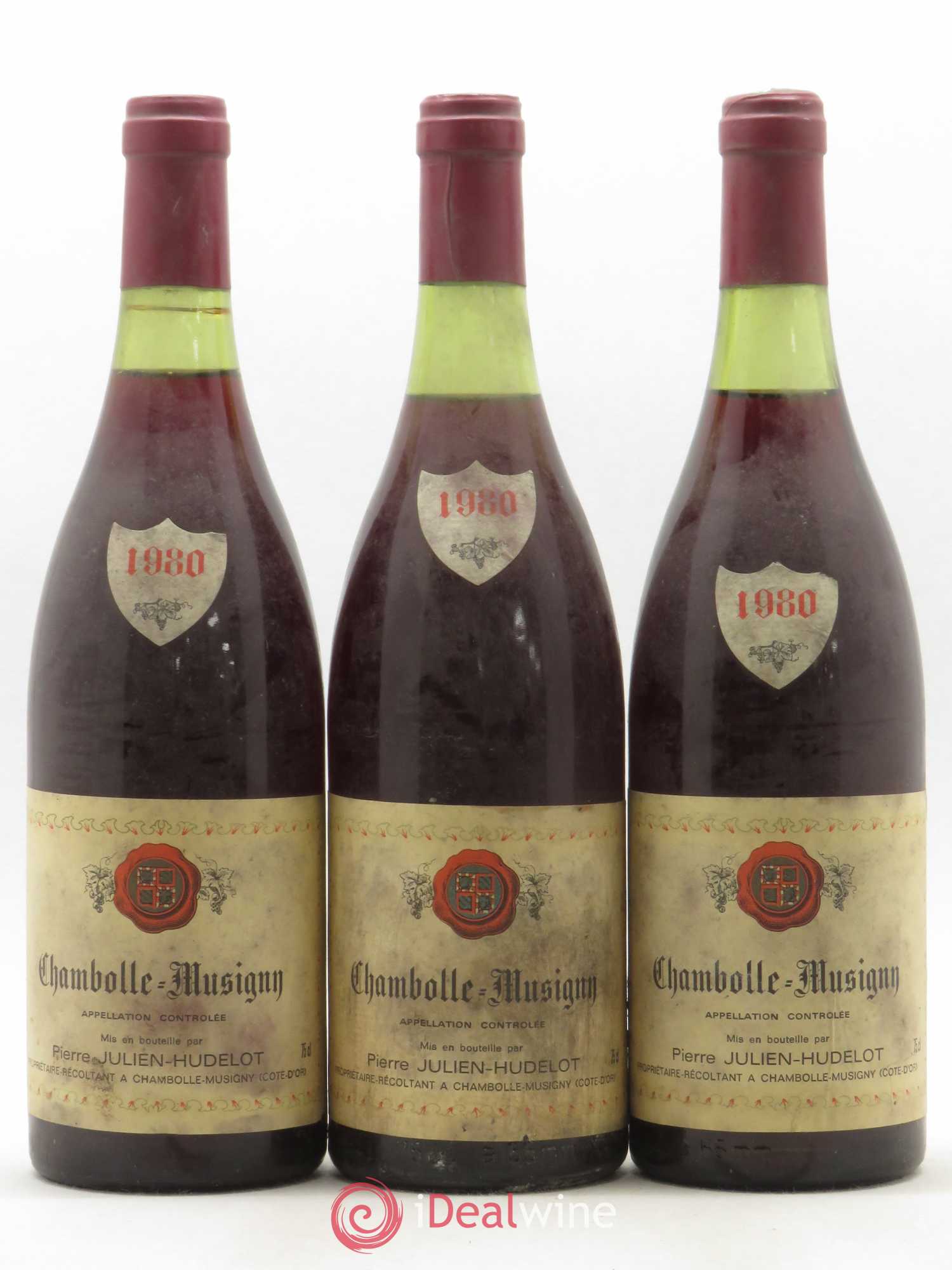 Chambolle-Musigny Julien-Hudelot (sans prix de réserve) 1980 - Posten von 3 Flaschen - 0