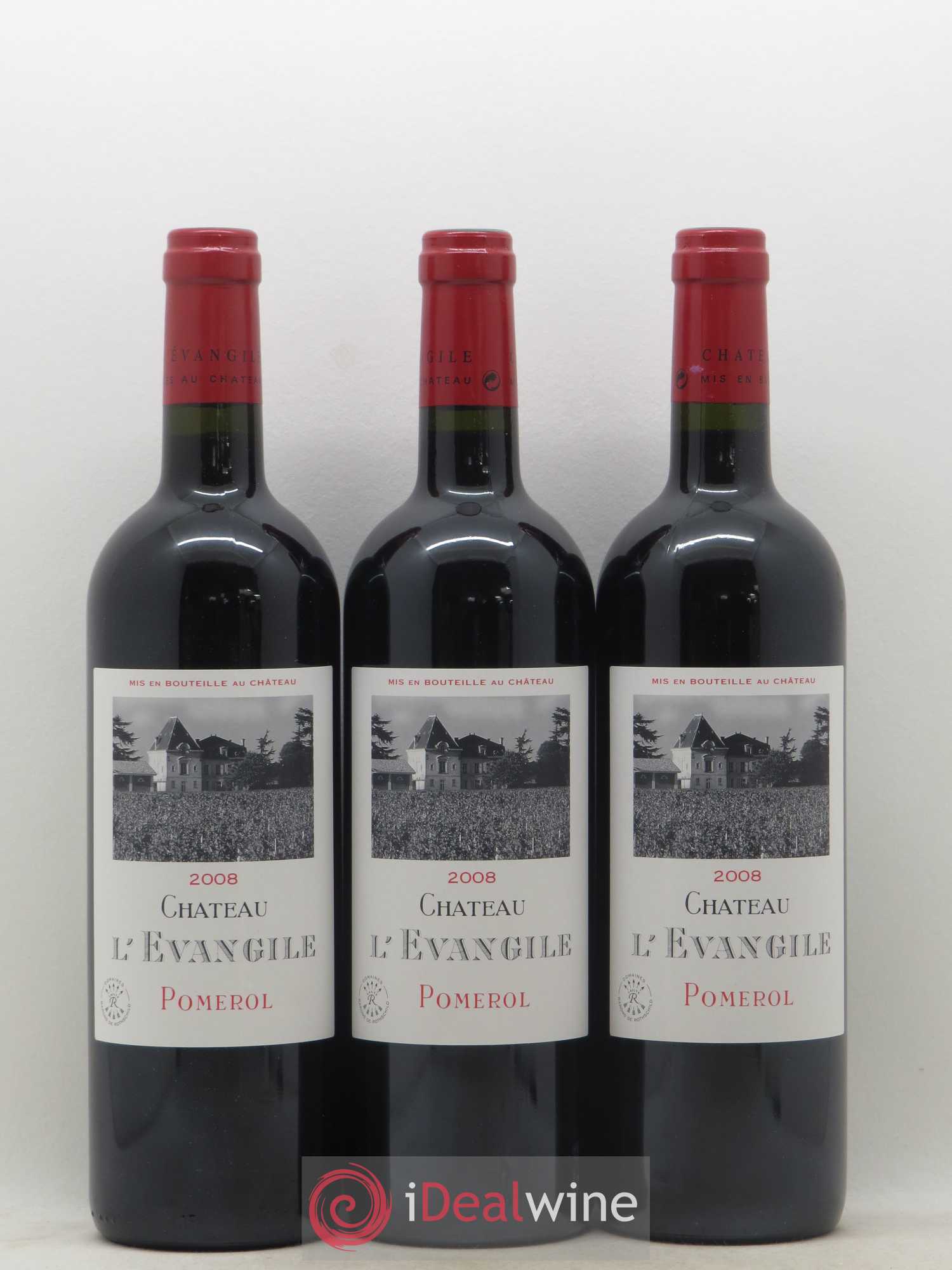 Château l' Évangile 2008 - Lot de 12 bouteilles - 2