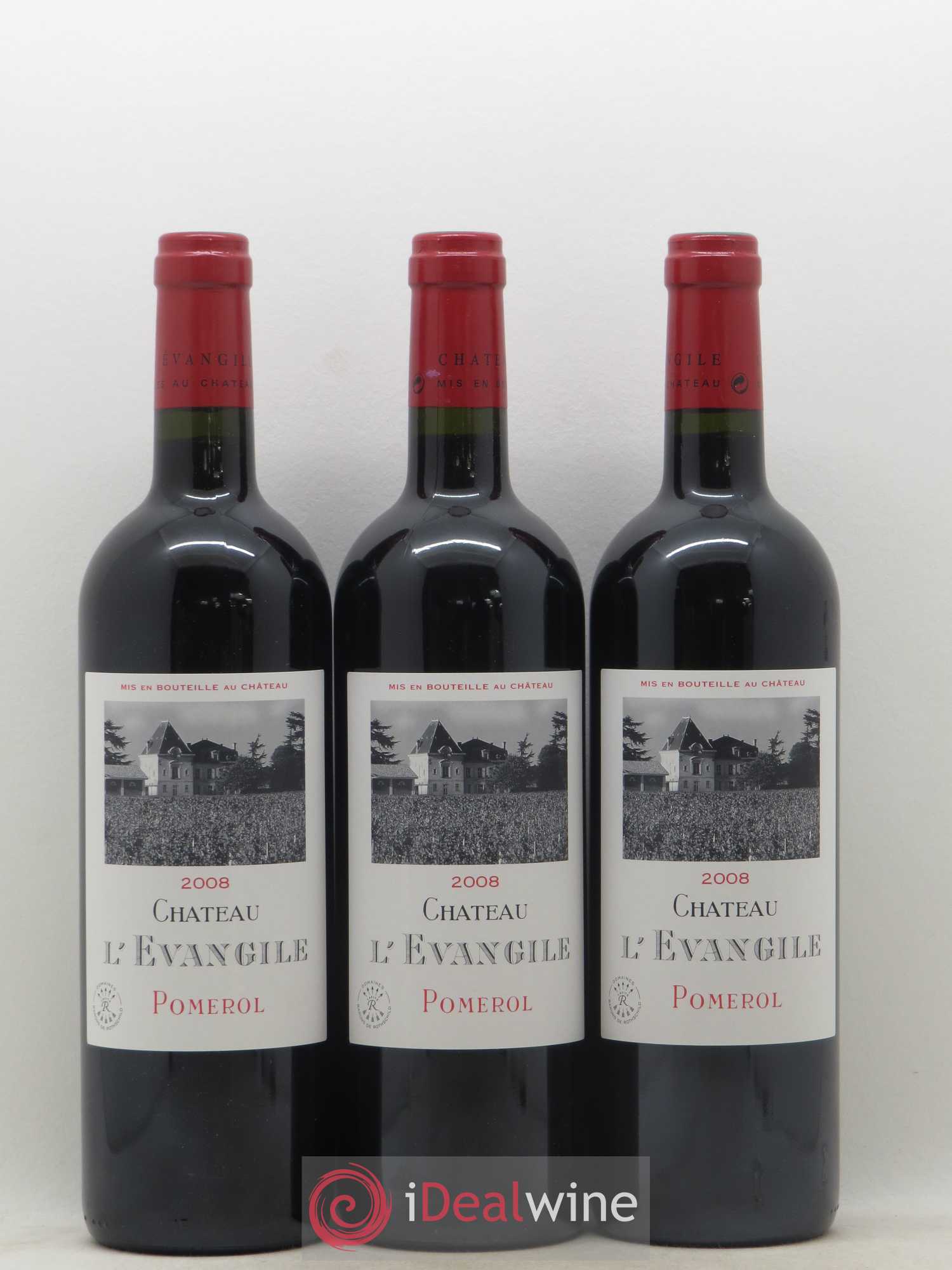 Château l' Évangile 2008 - Lot de 12 bouteilles - 4