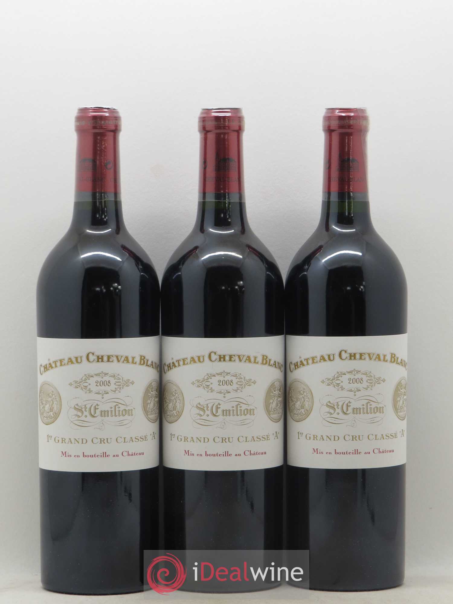 Château Cheval Blanc 1er Grand Cru Classé A 2008 - Lot de 6 bouteilles - 3