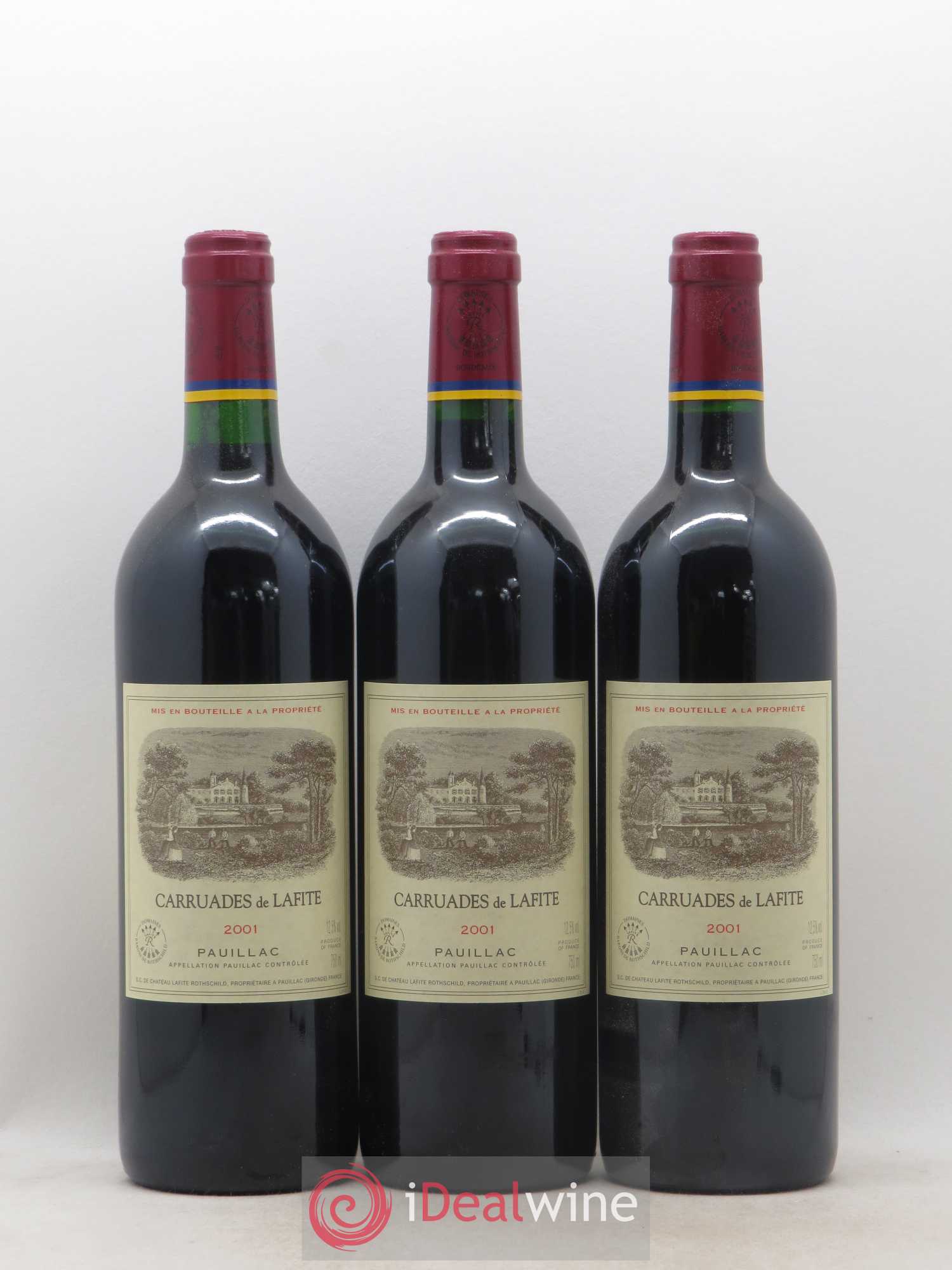 Moulin des Carruades Second Vin 2001 - Lot de 6 bouteilles - 1