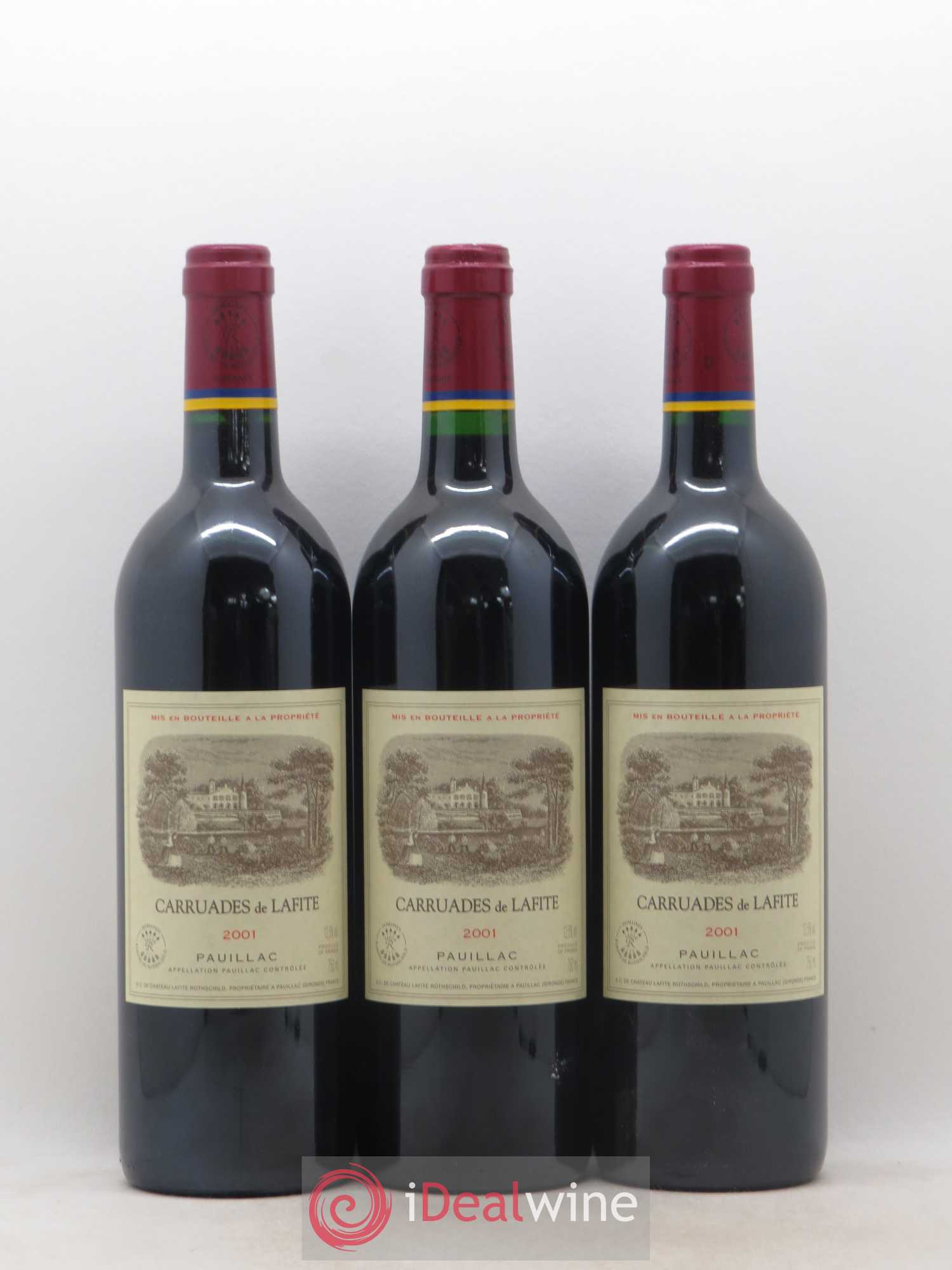 Moulin des Carruades Second Vin 2001 - Lot de 6 bouteilles - 3