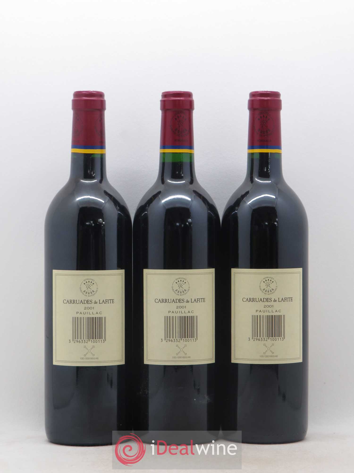 Moulin des Carruades Second Vin 2001 - Lot de 6 bouteilles - 4