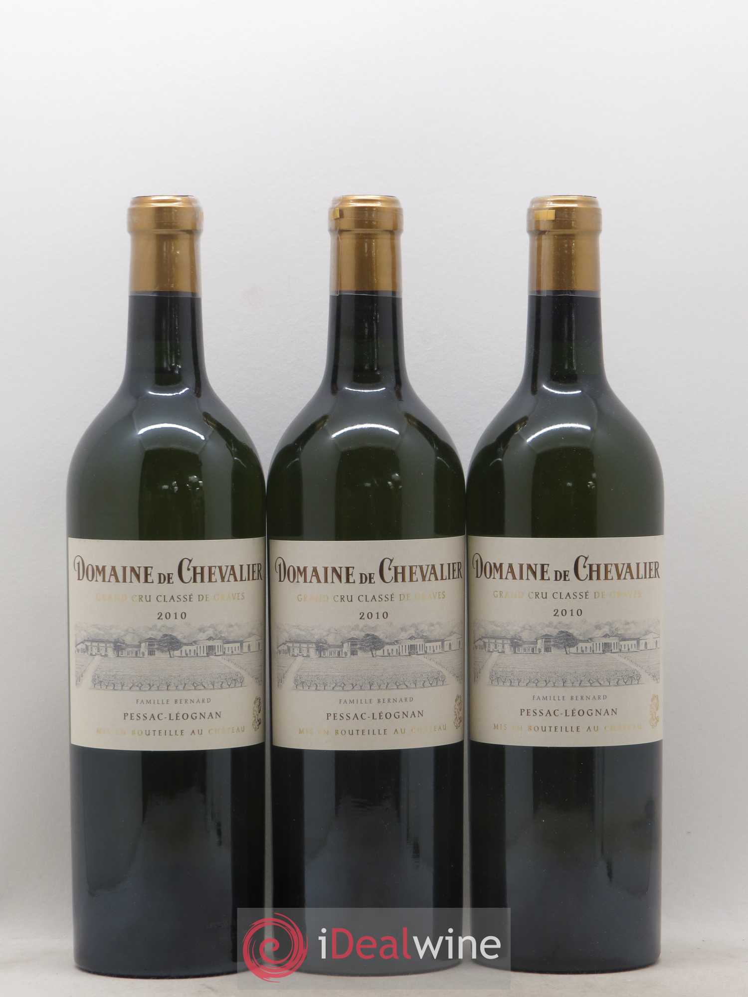 Domaine de Chevalier Cru Classé de Graves  (sans prix de réserve) 2010 - Lot de 6 bouteilles - 1