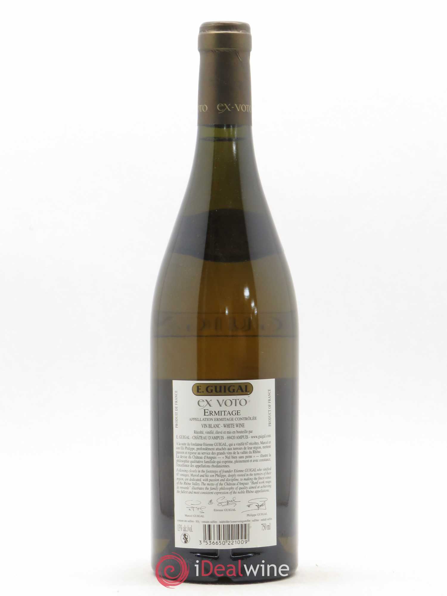 Ermitage Ex Voto Guigal (sans prix de réserve) 2006 - Lot de 1 bouteille - 1
