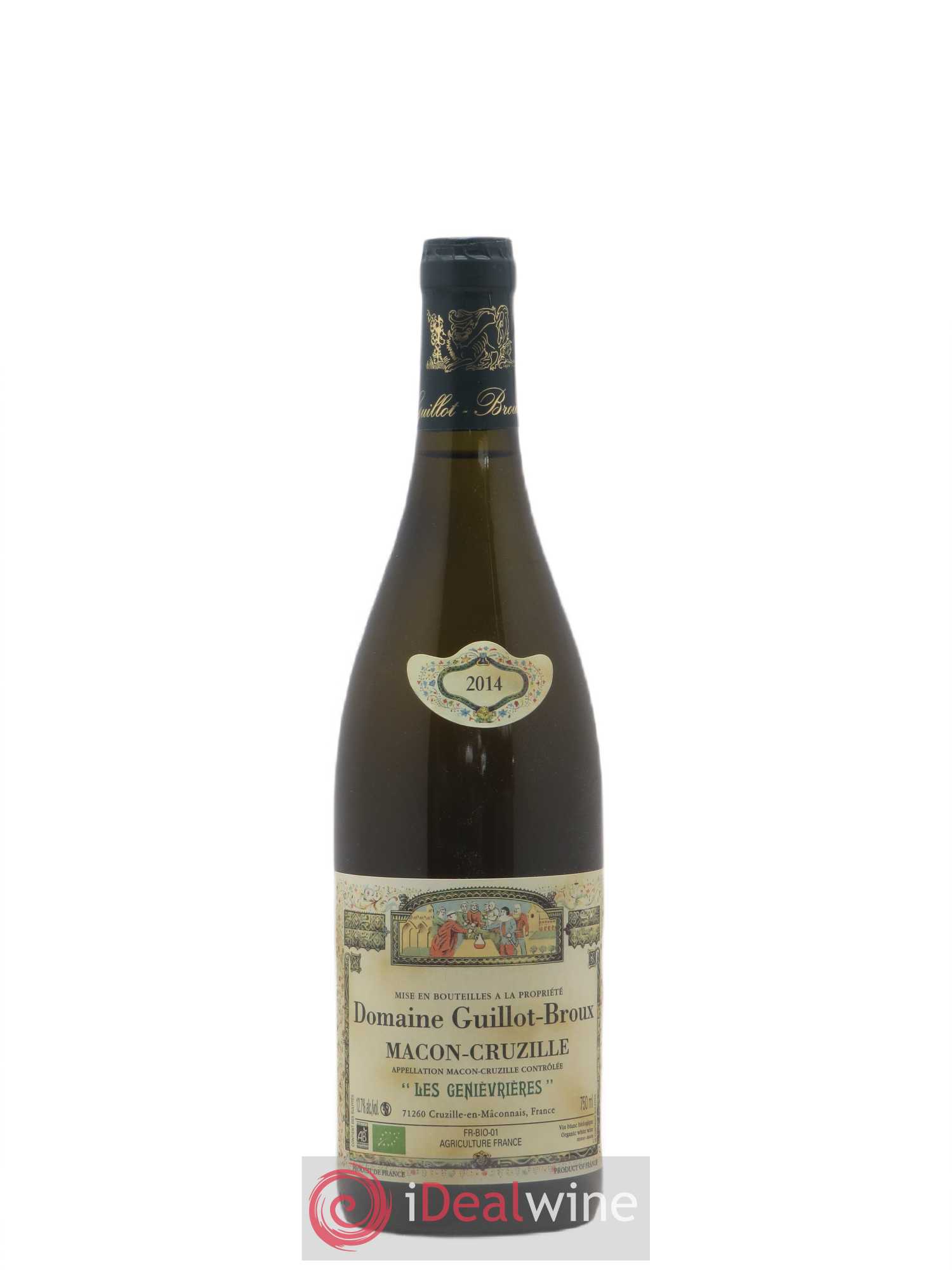 Mâcon-Cruzille Les Genievrières Guillot-Broux (Domaine) (sans prix de réserve) 2014 - Lot de 1 bouteille - 0