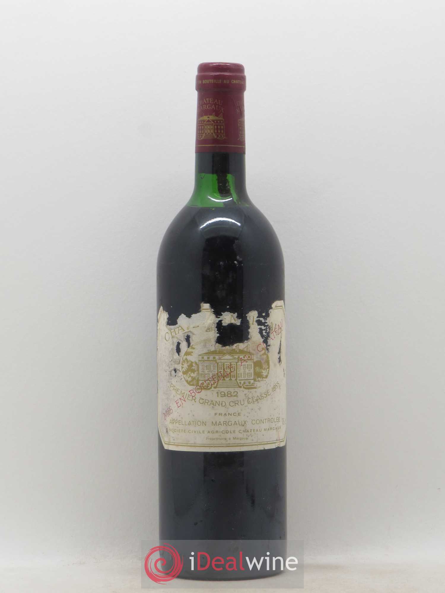 Château Margaux 1er Grand Cru Classé 1982 - Lot de 1 bouteille - 0