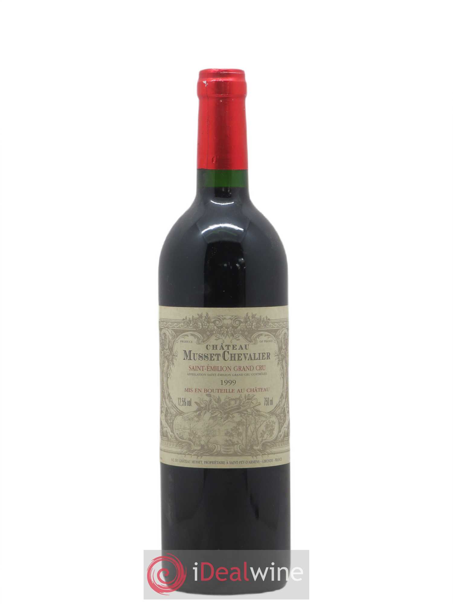 Saint-Émilion Grand Cru Château Musset Chevalier (sans prix de réserve) (sans prix de réserve) 1999 - Posten von 1 Flasche - 0
