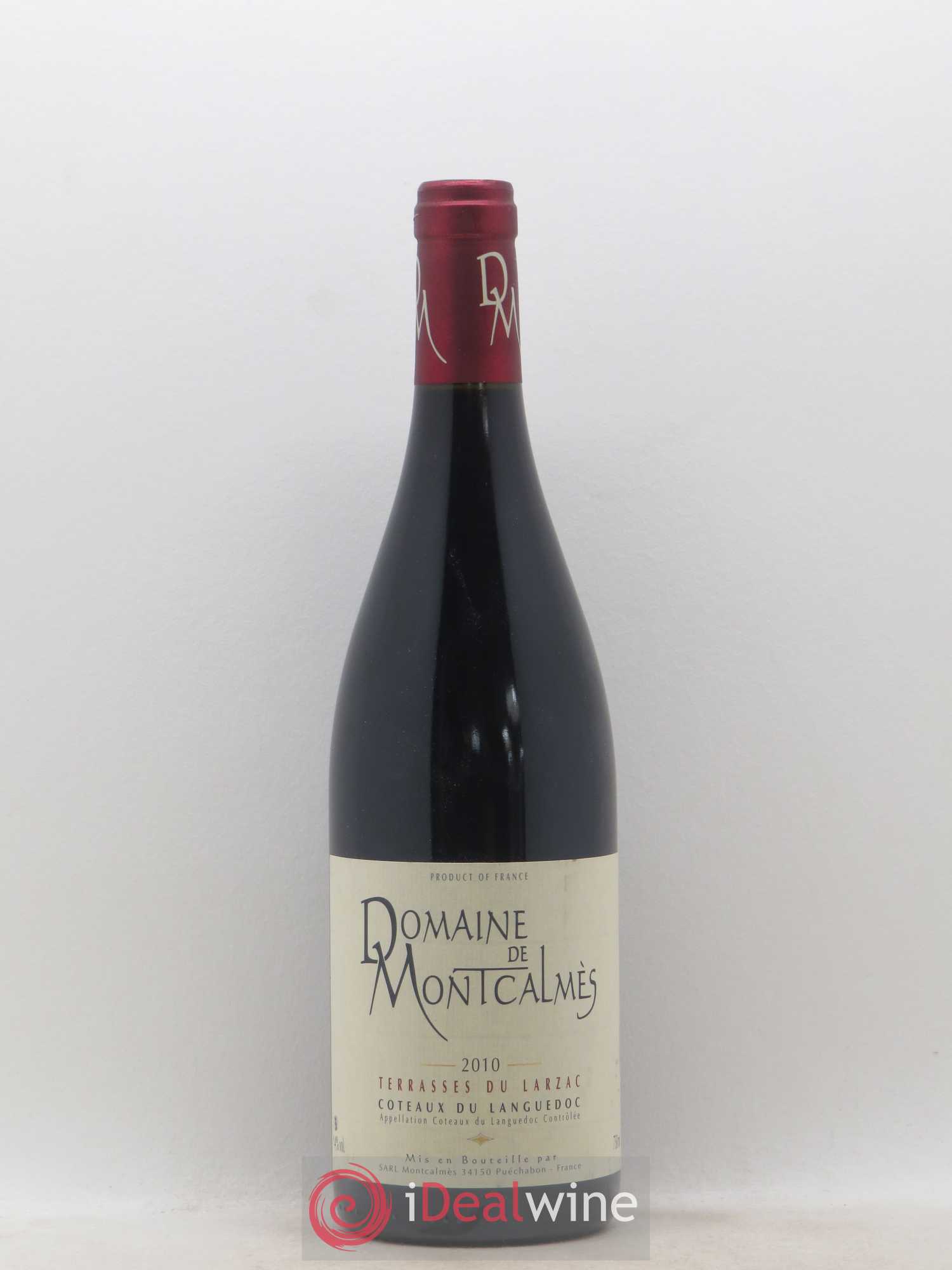 Terrasses du Larzac Domaine de Montcalmès Frédéric Pourtalié (sans prix de réserve) 2010 - Lot de 1 bouteille - 0