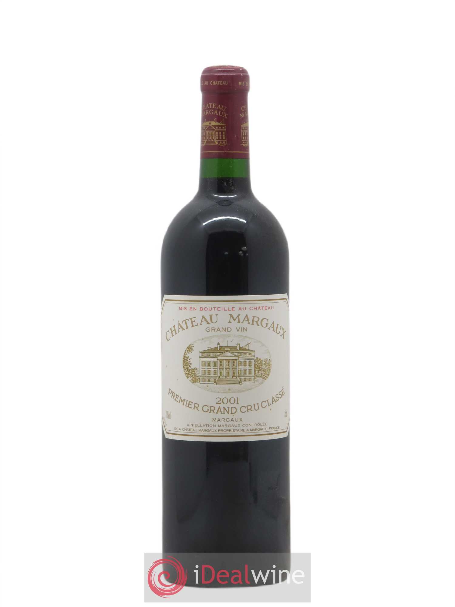 Château Margaux 1er Grand Cru Classé 2001 - Lot de 1 bouteille - 0