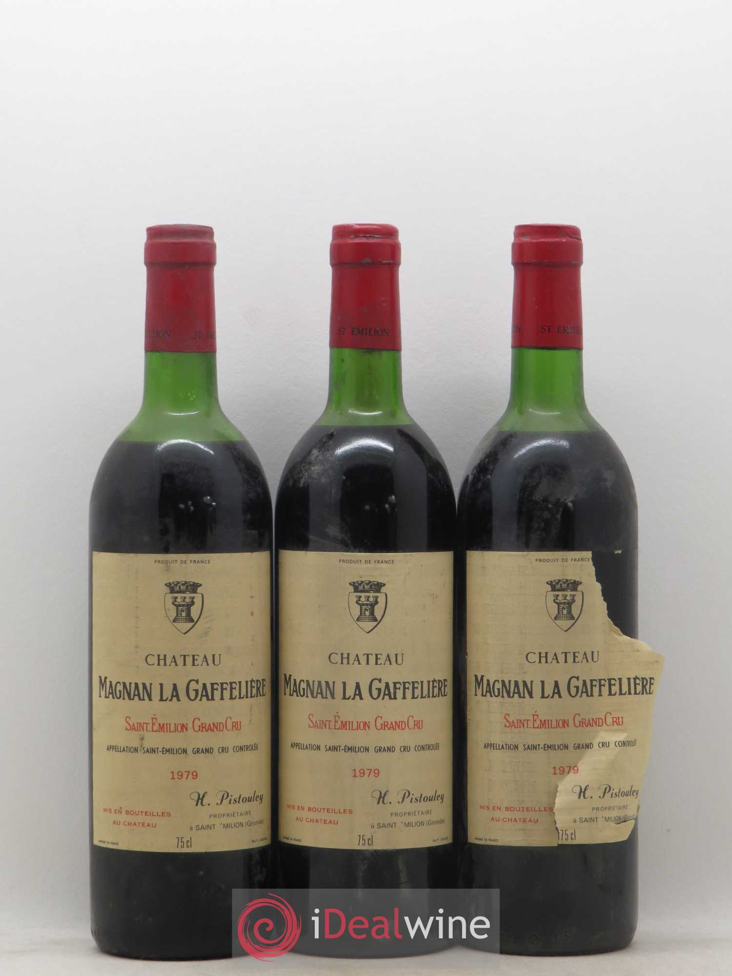 Château Magnan la Gaffelière (sans prix de réserve) 1979 - Lot de 6 bouteilles - 1