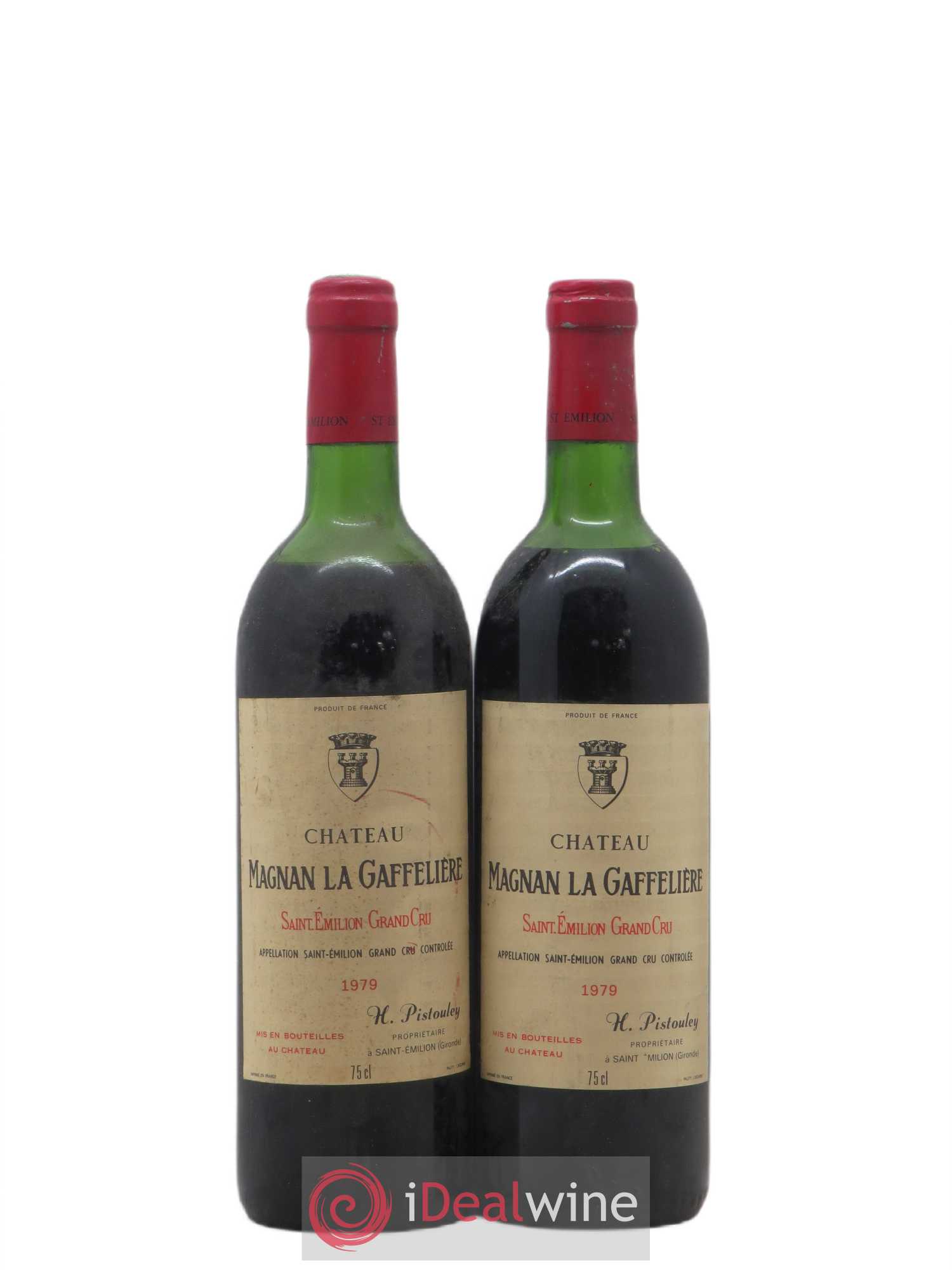 Château Magnan la Gaffelière (sans prix de réserve) 1979 - Lot de 2 bouteilles - 0