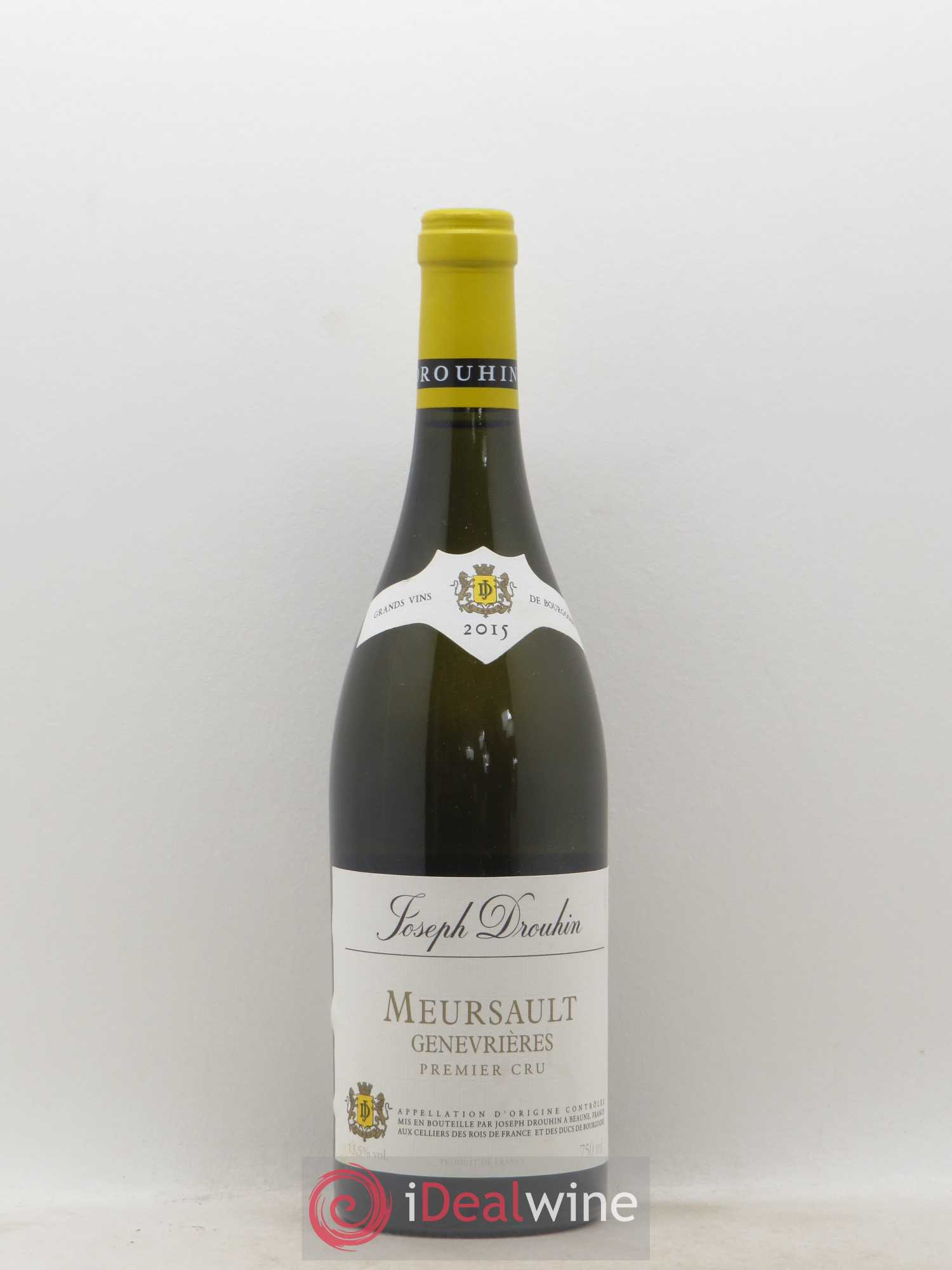 Meursault 1er Cru Les Genevrières Joseph Drouhin (sans prix de réserve) 2015 - Lot de 1 bouteille - 0