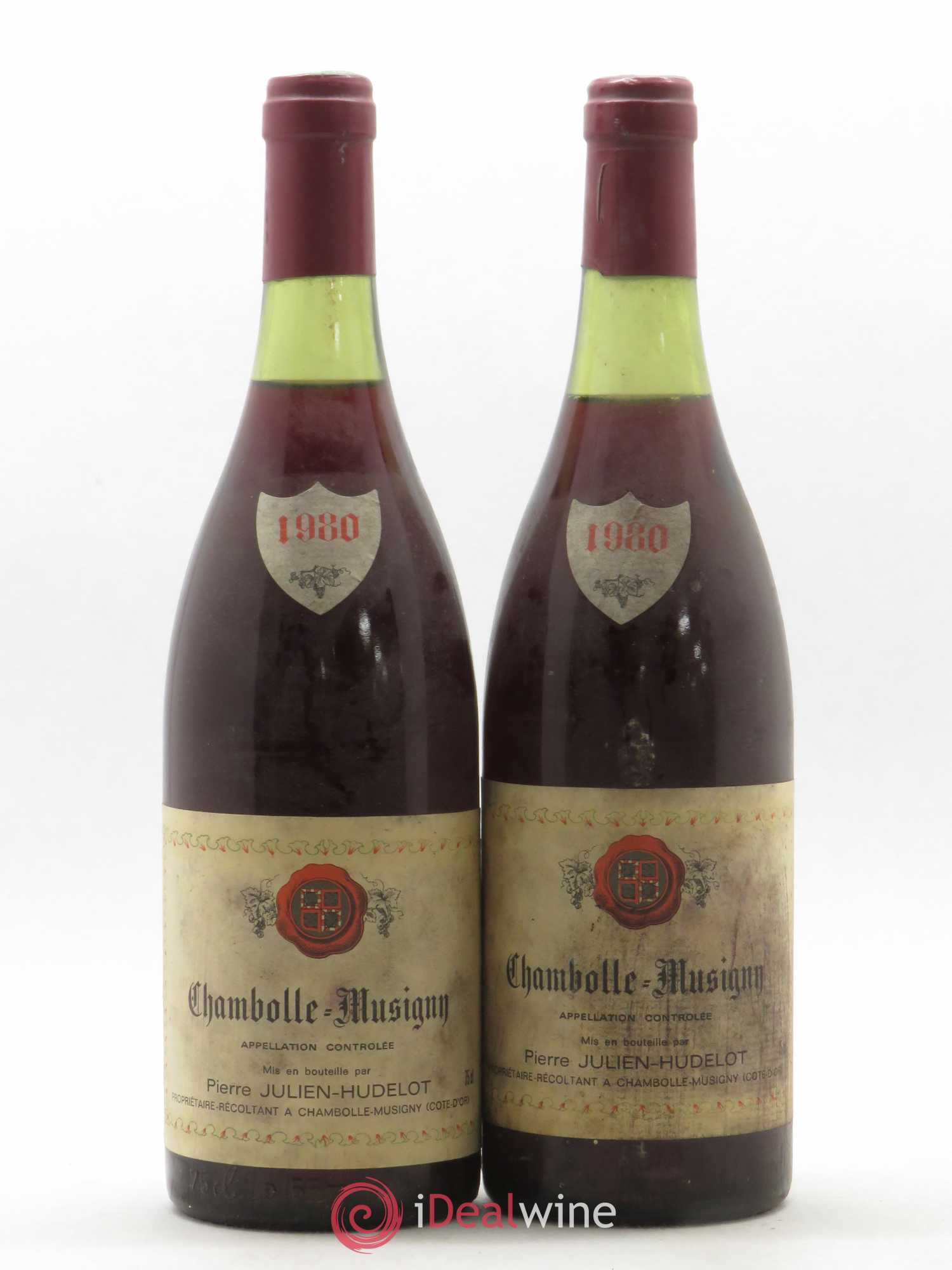 Chambolle-Musigny Julien-Hudelot (sans prix de réserve) 1980 - Posten von 2 Flaschen - 0