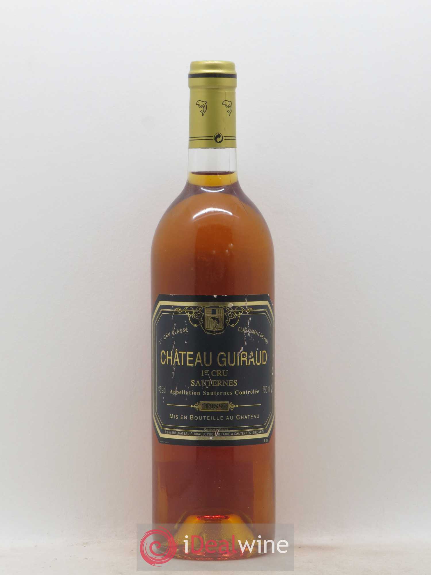 Château Guiraud 1er Grand Cru Classé (senza prezzo di riserva) (senza prezzo di riserva) 1989 - Lotto di 1 bottiglia - 0