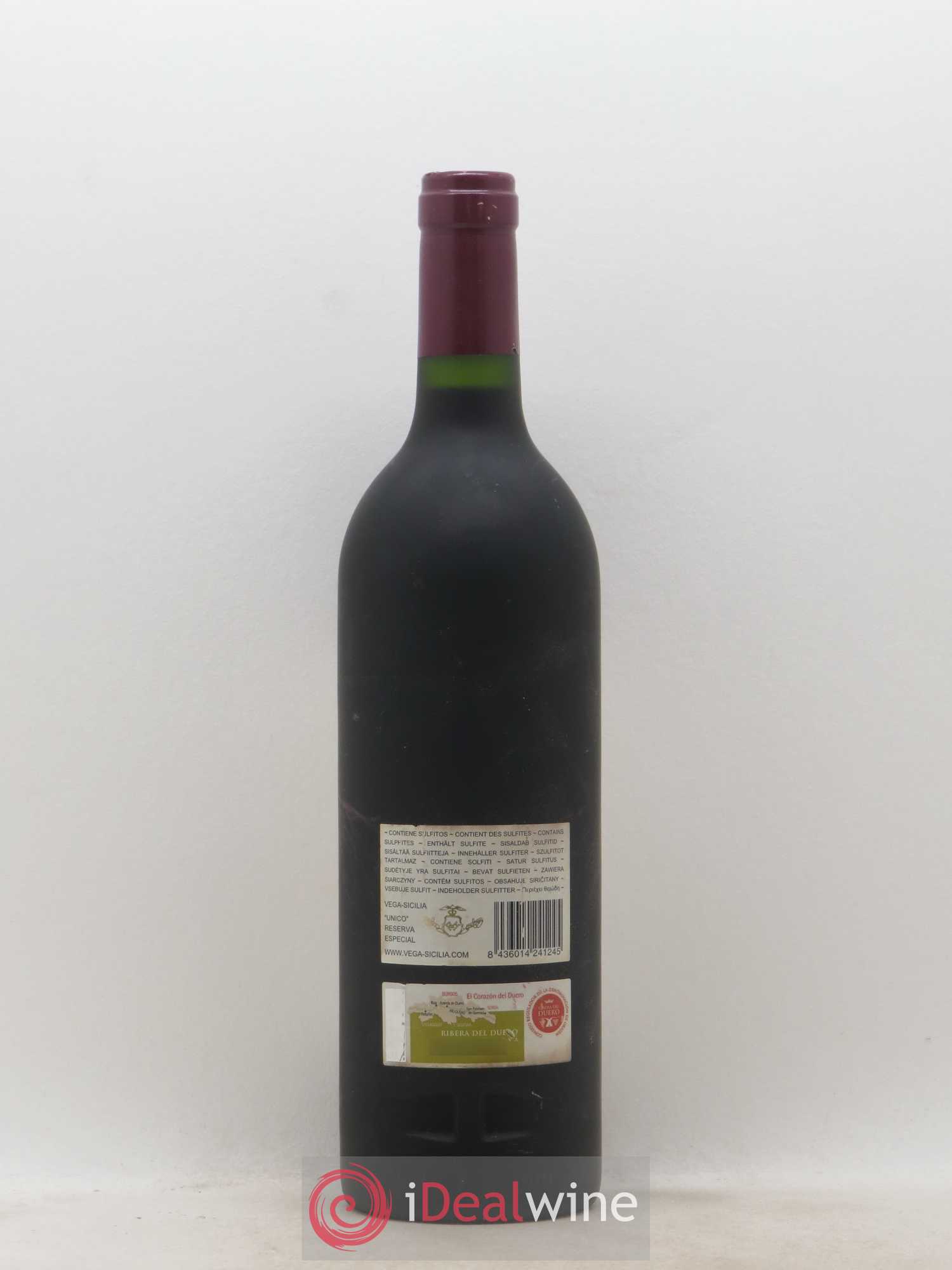 Ribera Del Duero Vega Sicilia Unico Reserva Especial Famille Alvarez 90/91/96 (sans prix de réserve) - Posten von 1 Flasche - 1