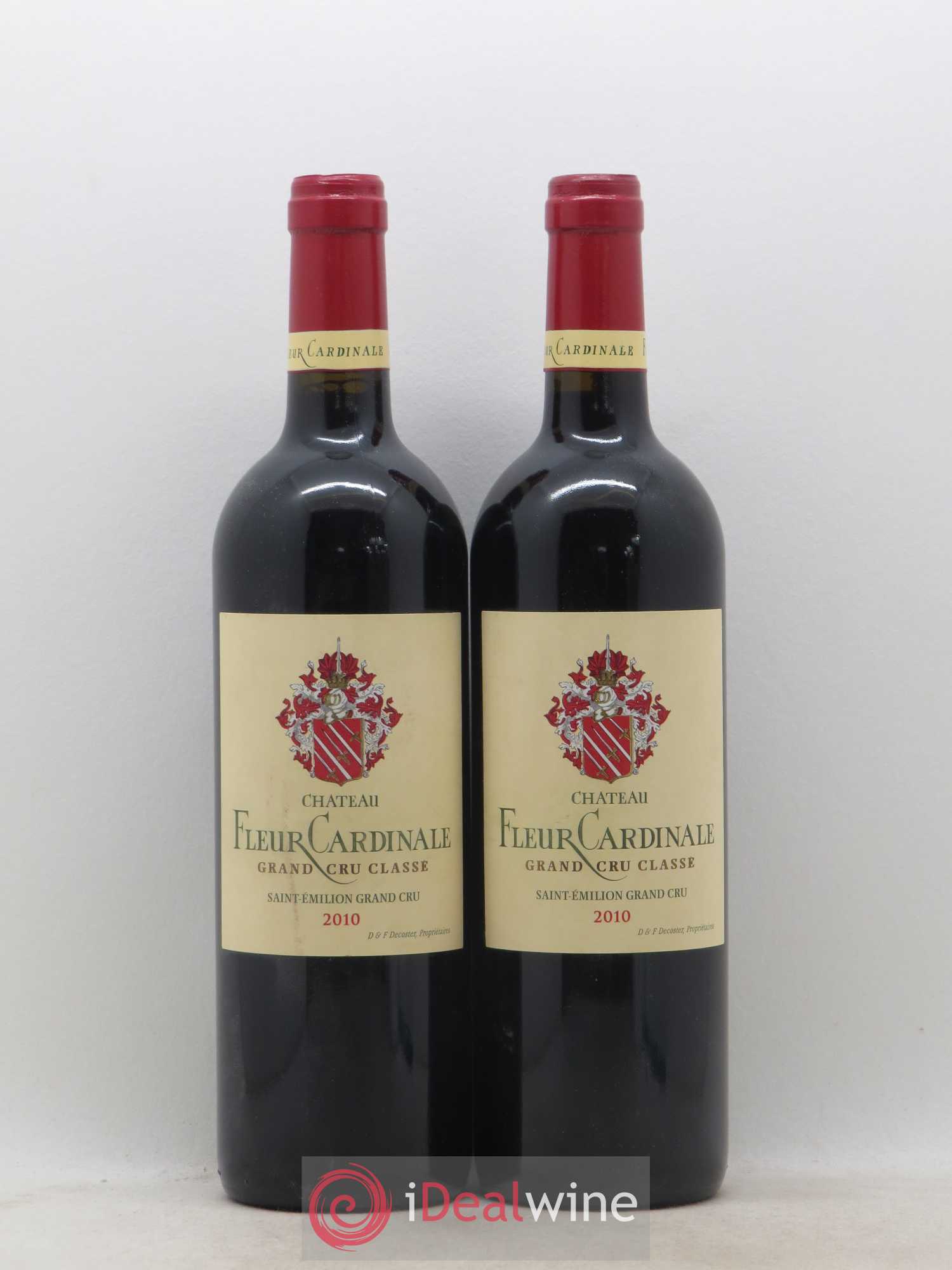 Château Fleur Cardinale Grand Cru Classé (sans prix de réserve) 2010 - Lot de 2 bouteilles - 0