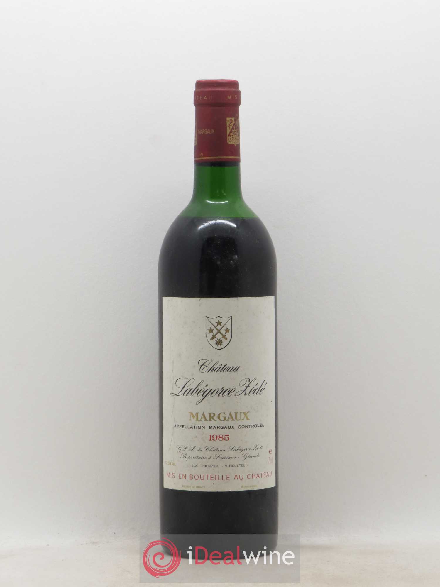 Château Labegorce Zédé Cru Bourgeois (senza prezzo di riserva) 1985 - Lotto di 1 bottiglia - 0