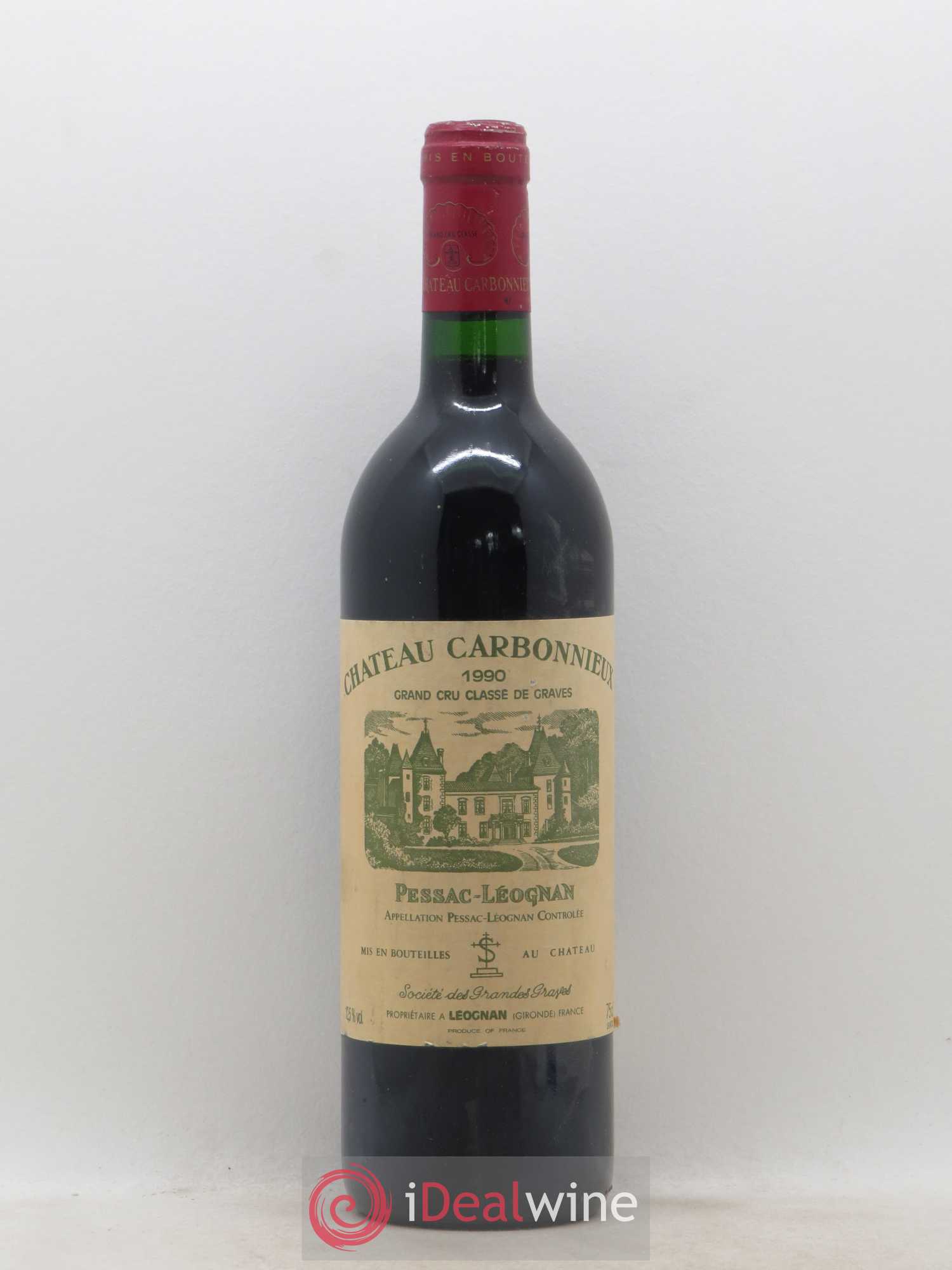 Château Carbonnieux Cru Classé de Graves (sans prix de réserve) 1990 - Lot de 1 bouteille - 0
