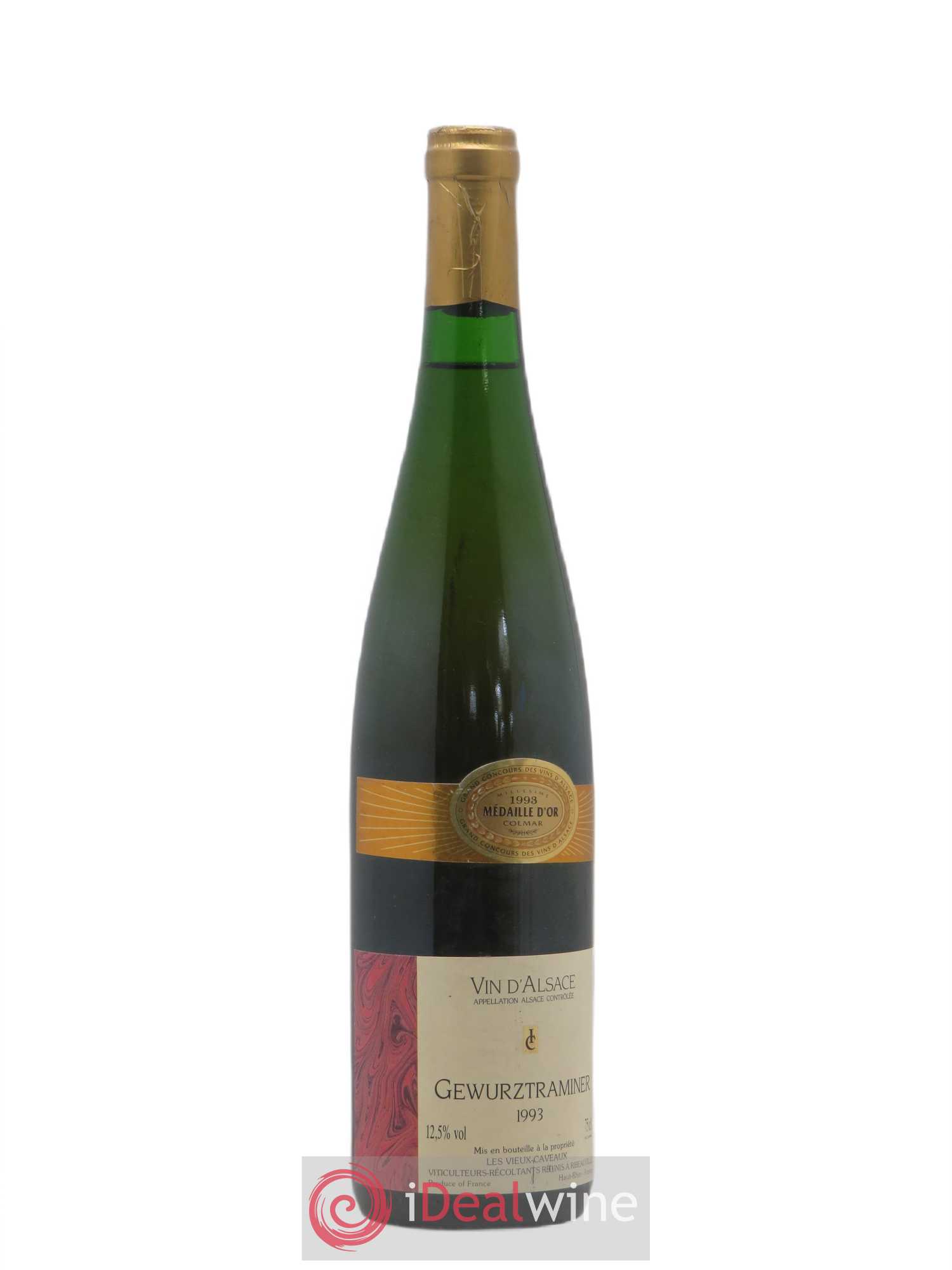 Gewurztraminer Les Vieux Caveau (sans prix de réserve) (sans prix de réserve) 1993 - Posten von 1 Flasche - 0