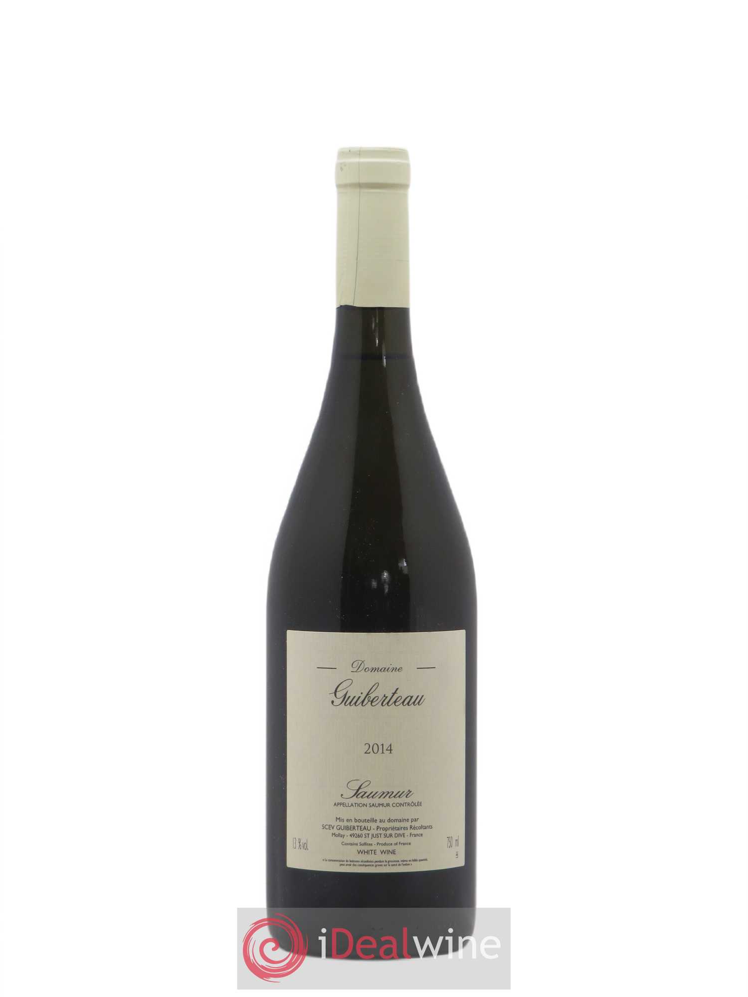 Saumur Domaine Guiberteau (sans prix de réserve) 2014 - Lot de 1 bouteille - 0