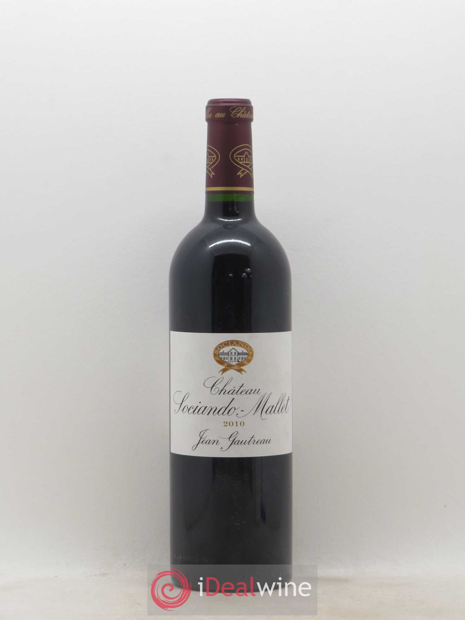 Château Sociando Mallet (sans prix de réserve) (sans prix de réserve) 2010 - Lot de 1 bouteille - 0